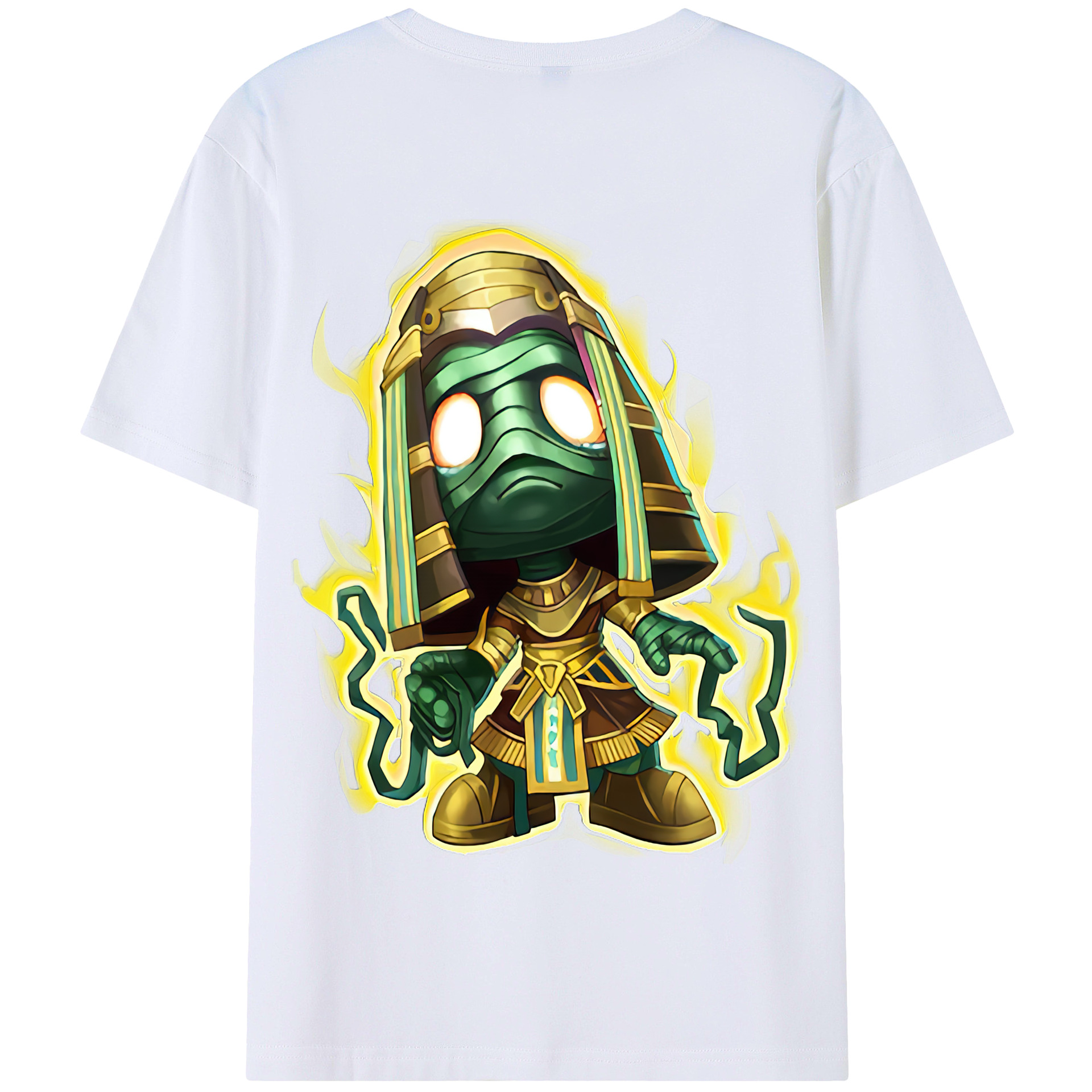 リーグ・オブ・レジェンド League of Legends LOL 綿100％半袖Tシャツ（背面プリント）