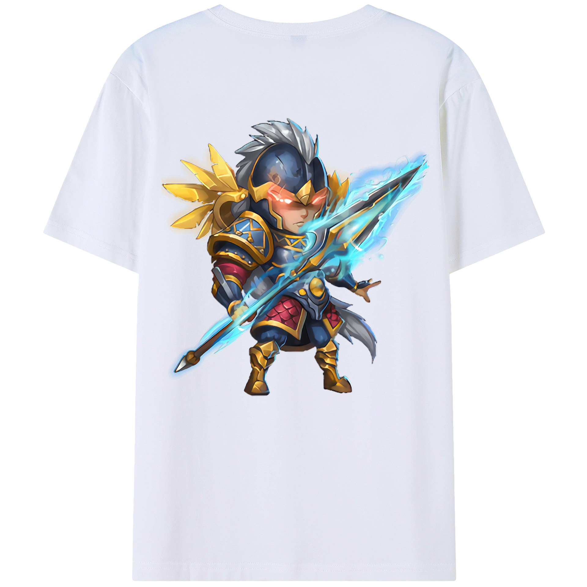 リーグ・オブ・レジェンド League of Legends LOL 綿100％半袖Tシャツ（背面プリント）