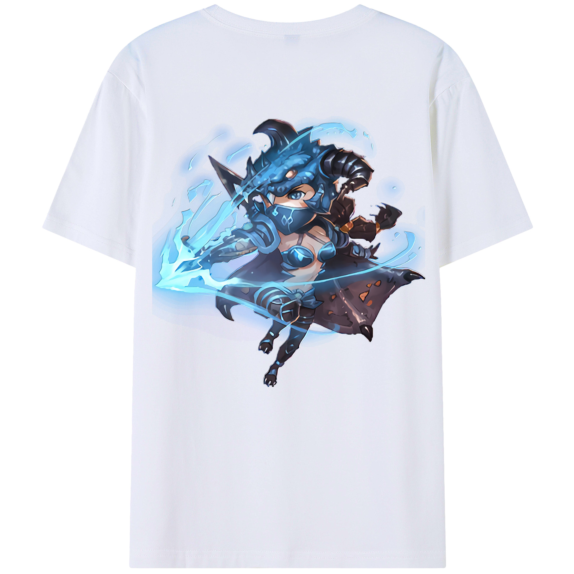 リーグ・オブ・レジェンド League of Legends LOL 綿100％半袖Tシャツ（背面プリント）
