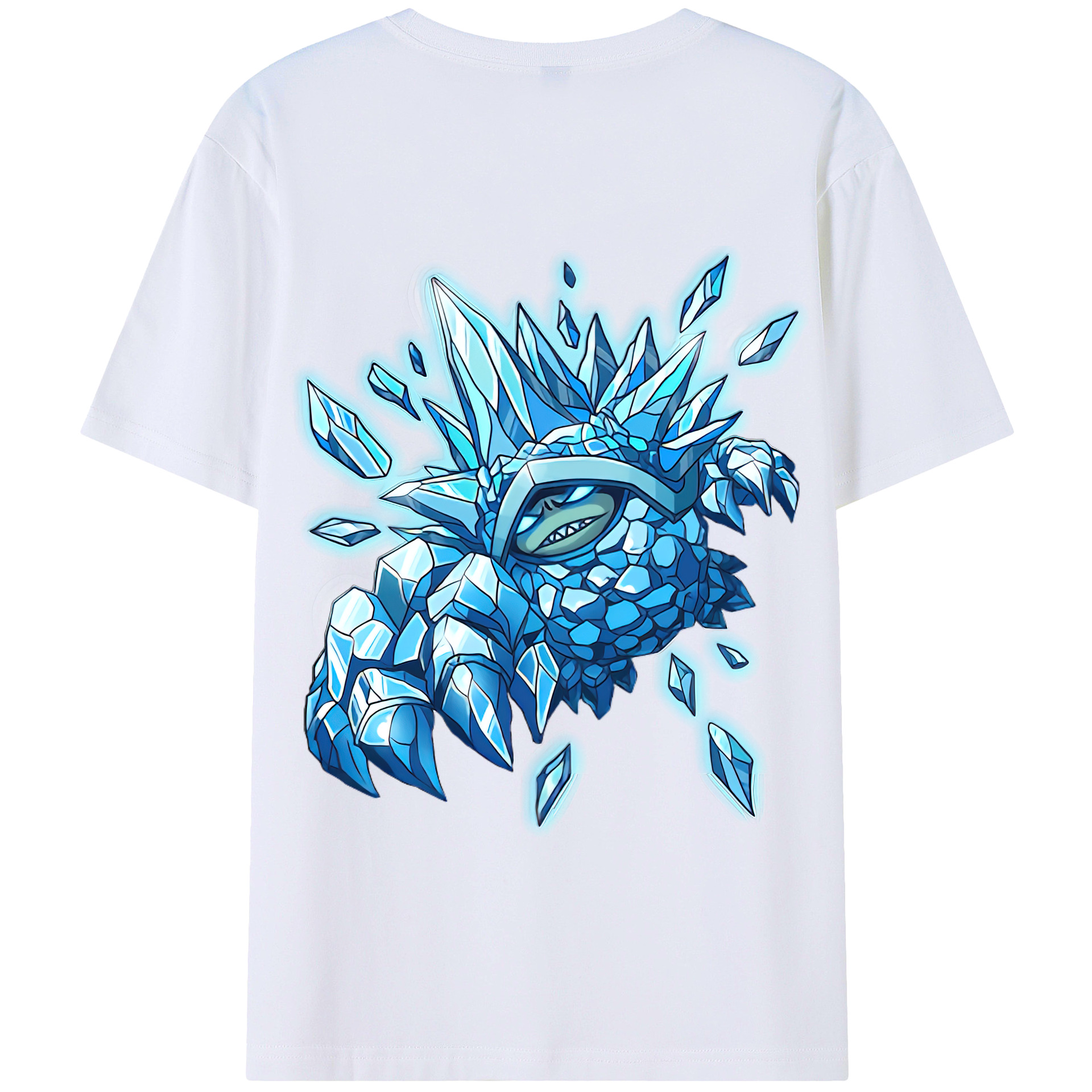 （画像用） リーグ・オブ・レジェンド League of Legends LOL 綿100％半袖Tシャツ（背面プリント）