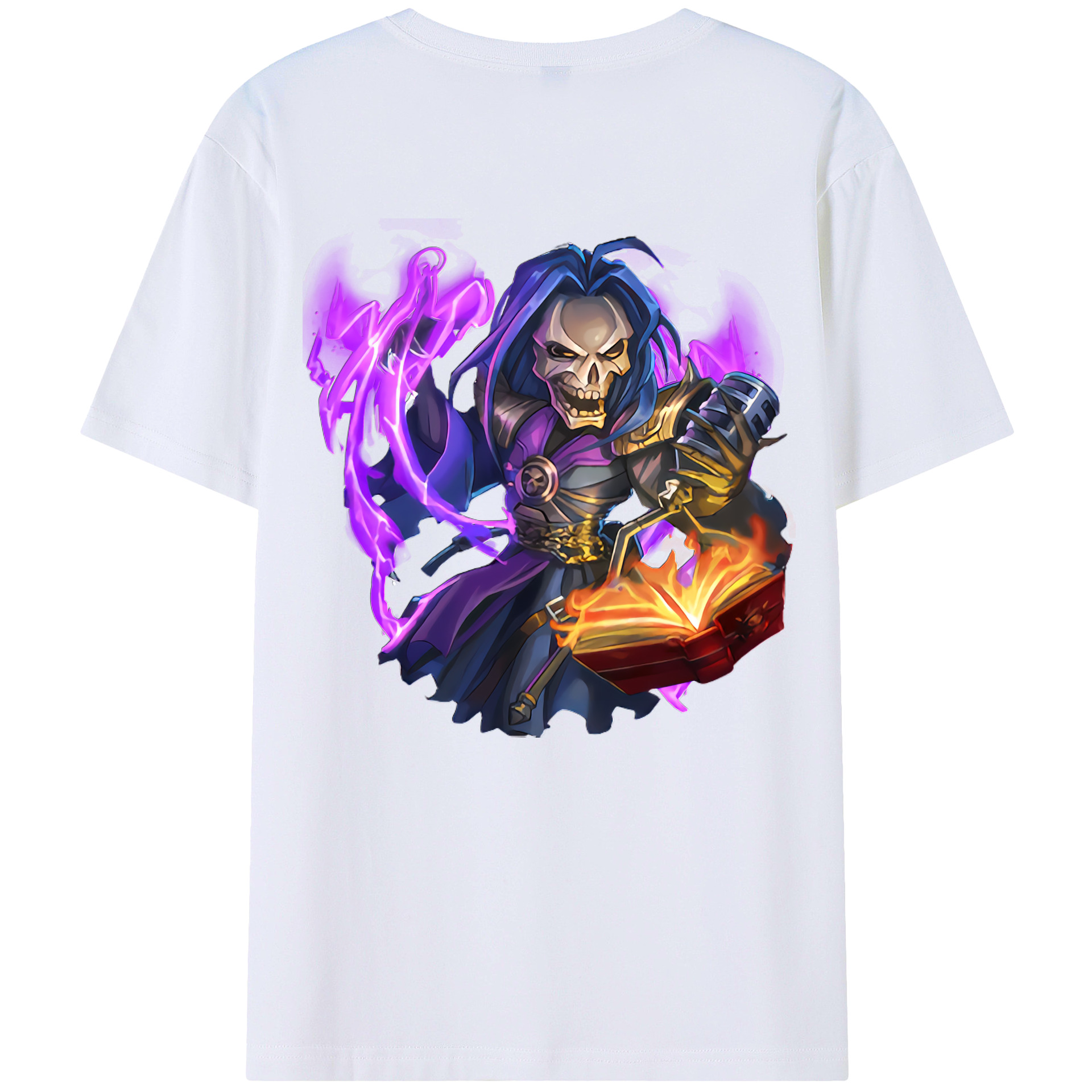 リーグ・オブ・レジェンド League of Legends LOL 綿100％半袖Tシャツ（背面プリント）
