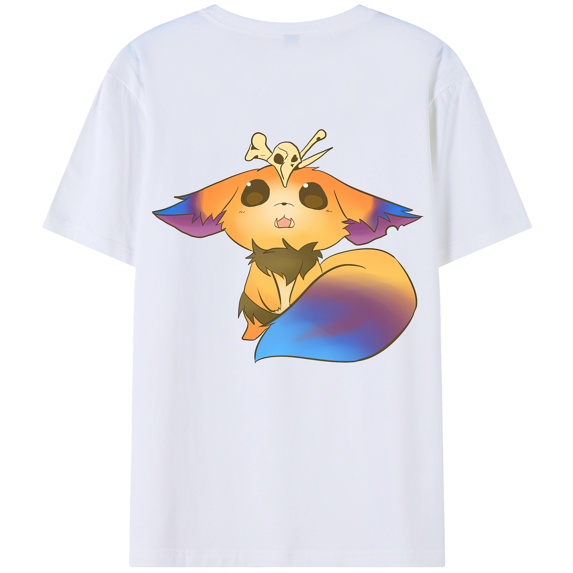 リーグ・オブ・レジェンド League of Legends LOL 綿100％半袖Tシャツ（背面プリント）