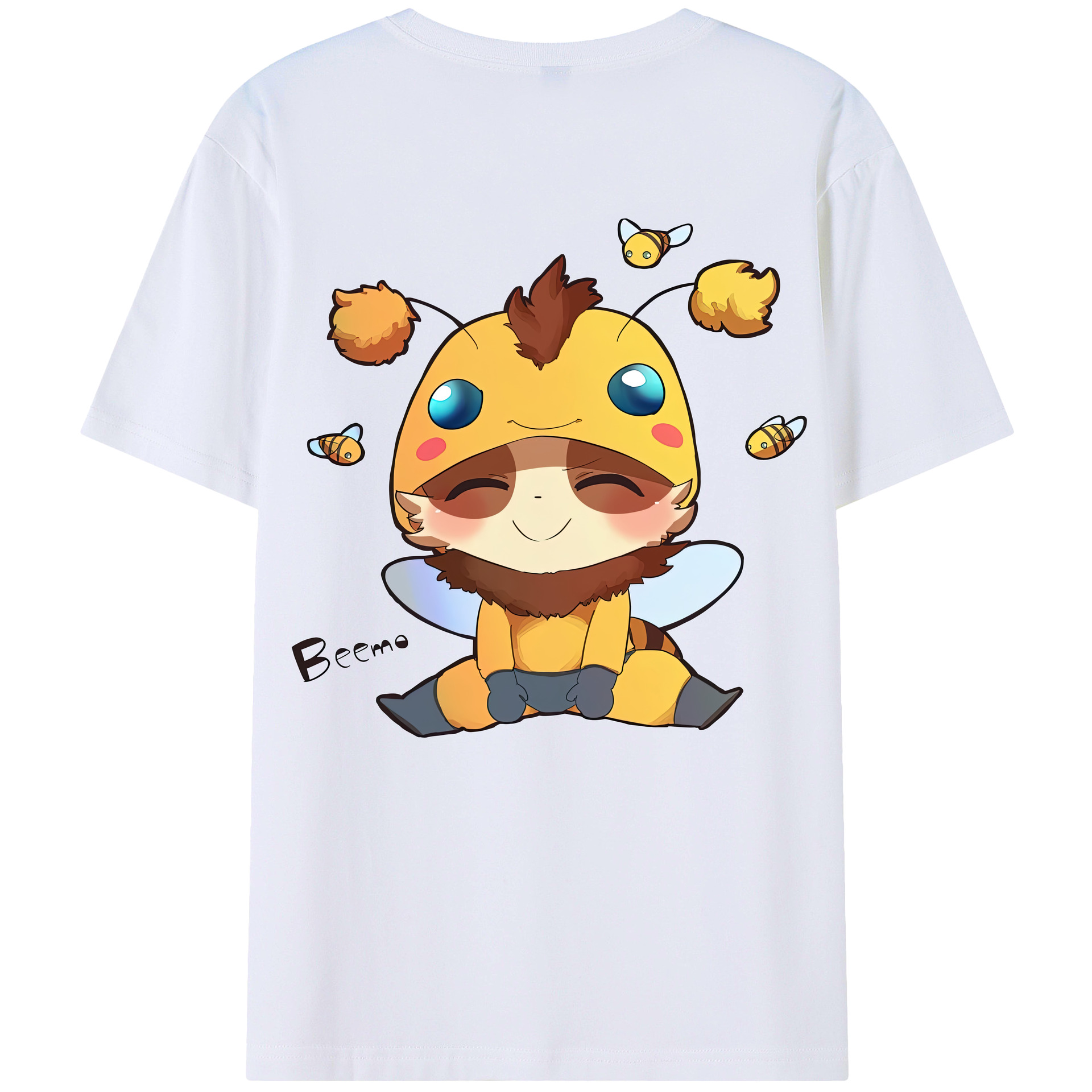 リーグ・オブ・レジェンド League of Legends LOL 綿100％半袖Tシャツ（背面プリント）