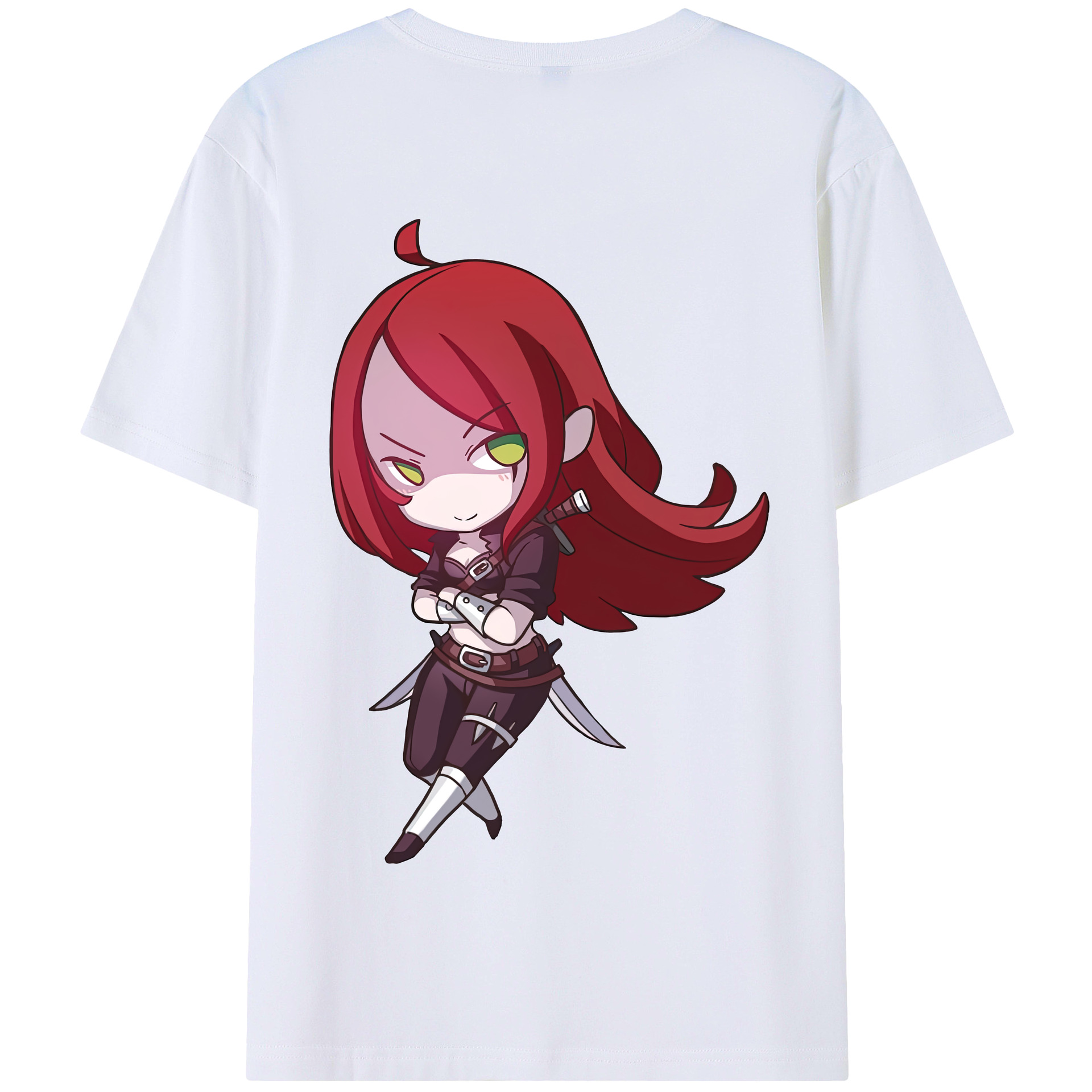 リーグ・オブ・レジェンド League of Legends LOL 綿100％半袖Tシャツ（背面プリント）