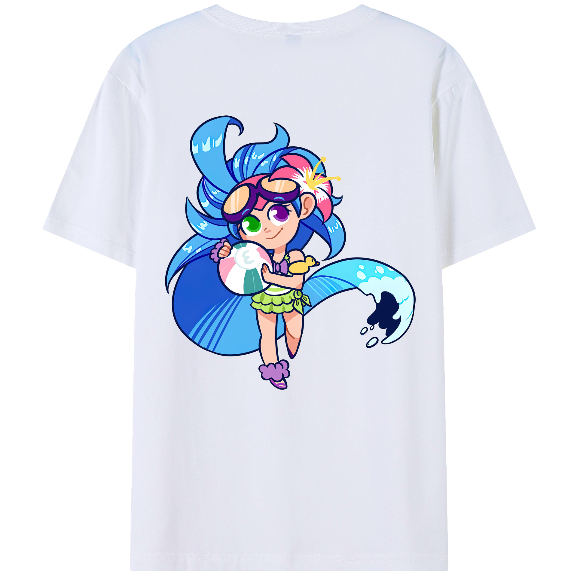 リーグ・オブ・レジェンド League of Legends LOL 綿100％半袖Tシャツ（背面プリント）