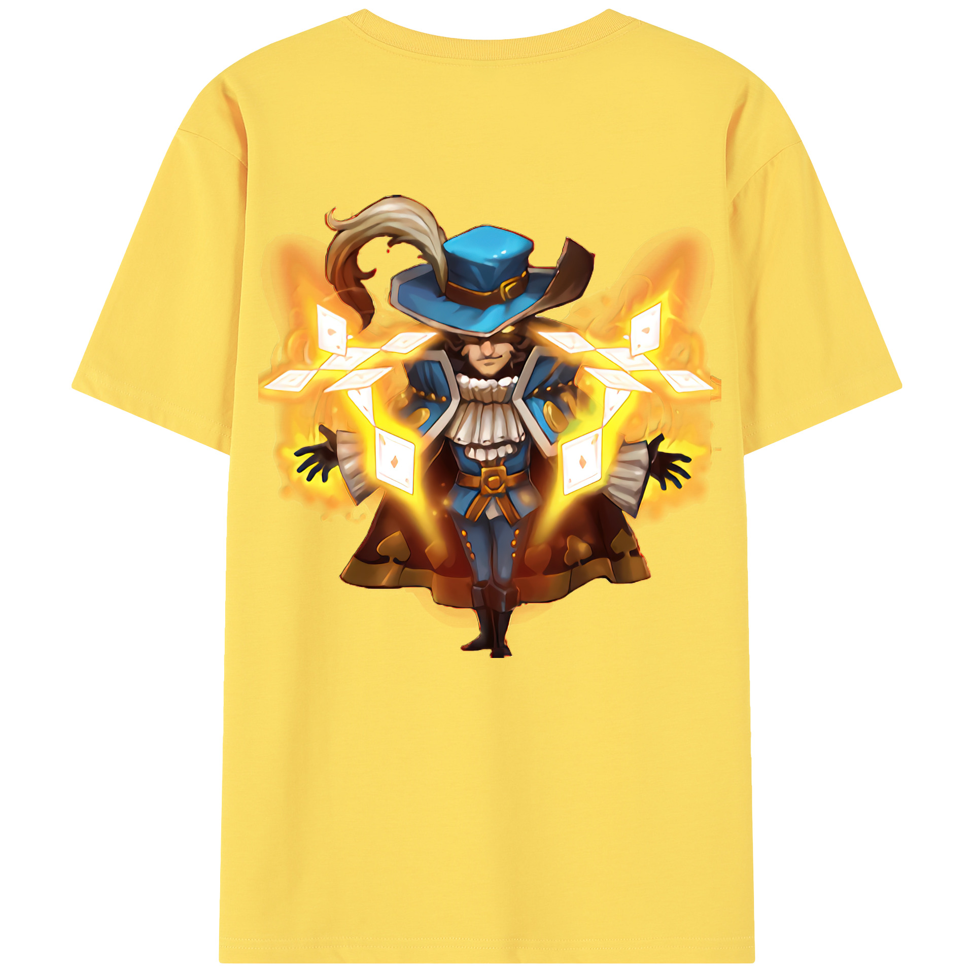 リーグ・オブ・レジェンド League of Legends LOL 綿100％半袖Tシャツ（背面プリント）