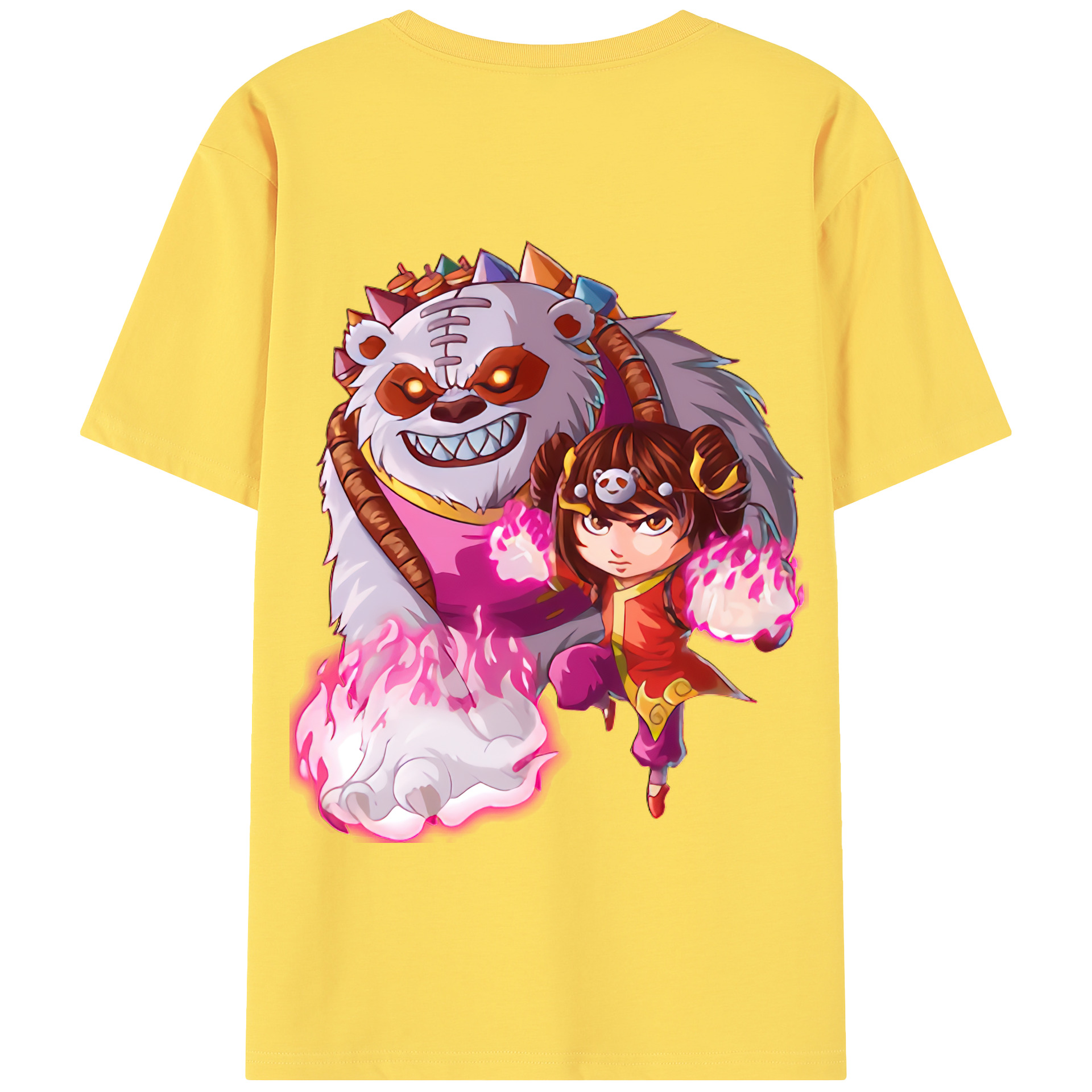 リーグ・オブ・レジェンド League of Legends LOL 綿100％半袖Tシャツ（背面プリント）