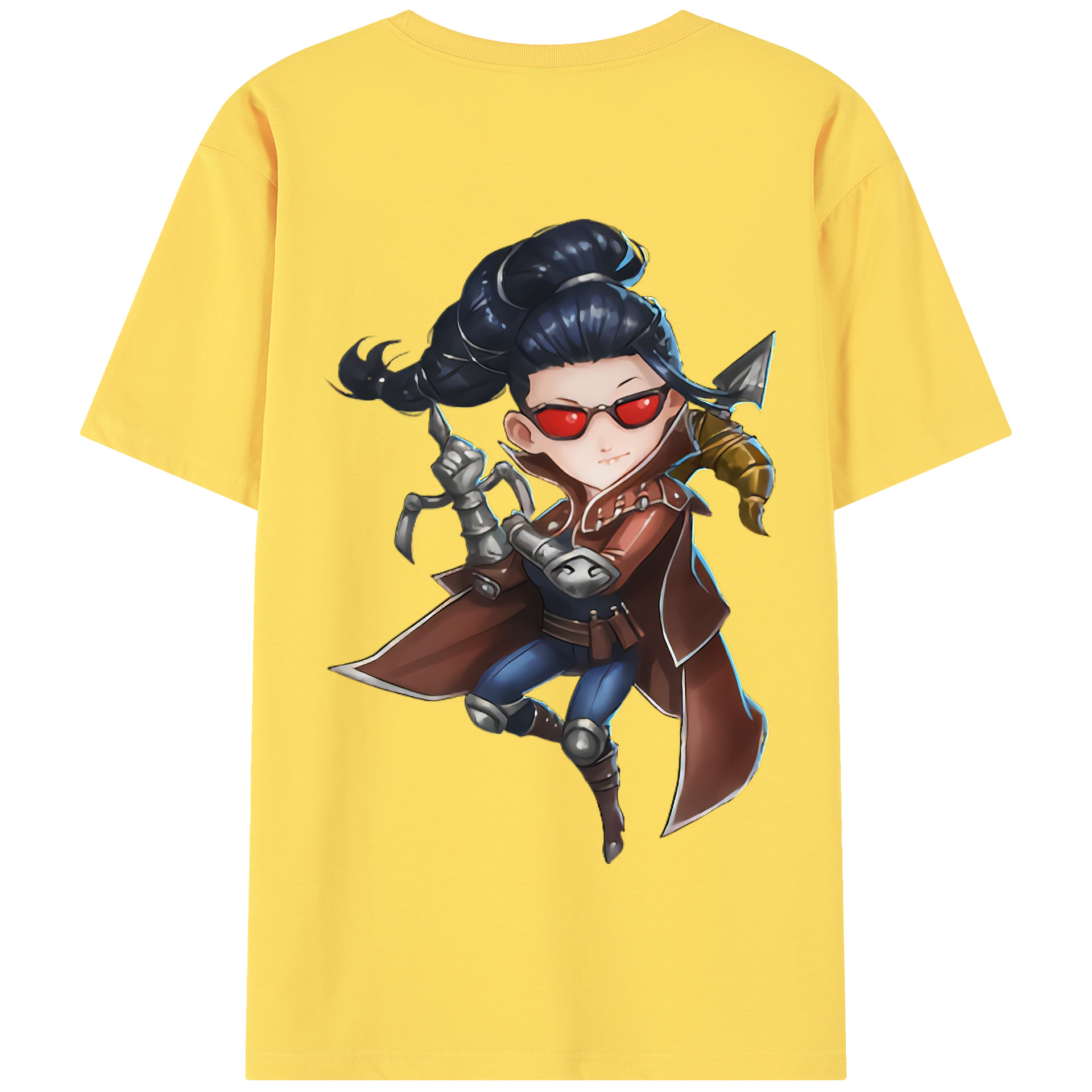 リーグ・オブ・レジェンド League of Legends LOL 綿100％半袖Tシャツ（背面プリント）