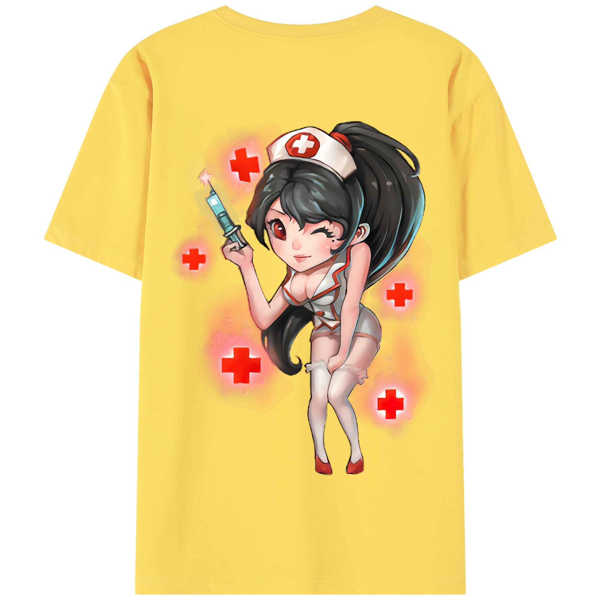 リーグ・オブ・レジェンド League of Legends LOL 綿100％半袖Tシャツ（背面プリント）