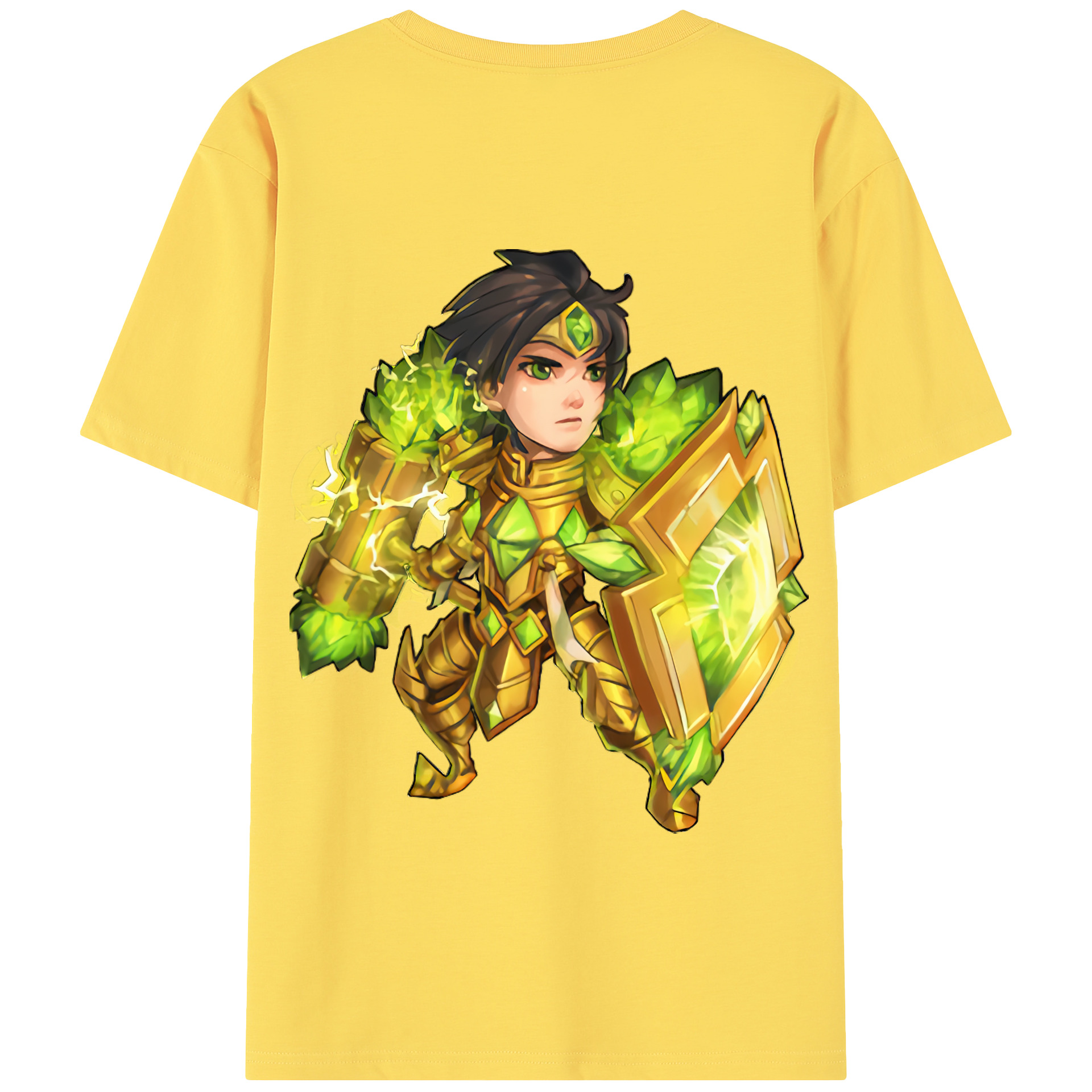 リーグ・オブ・レジェンド League of Legends LOL 綿100％半袖Tシャツ（背面プリント）