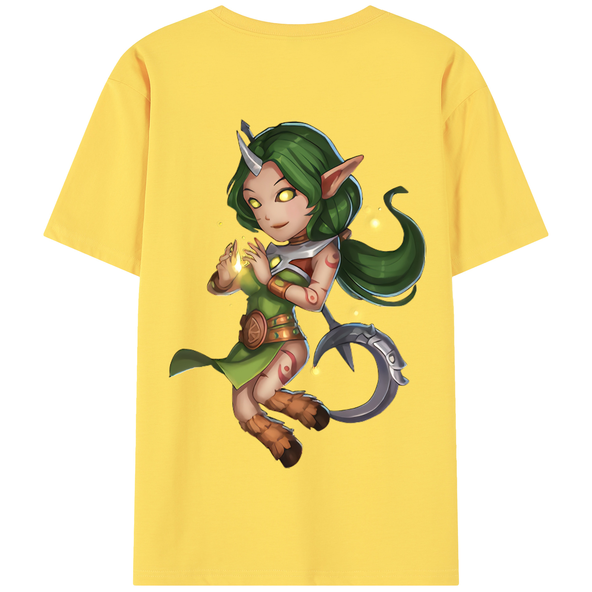 リーグ・オブ・レジェンド League of Legends LOL 綿100％半袖Tシャツ（背面プリント）