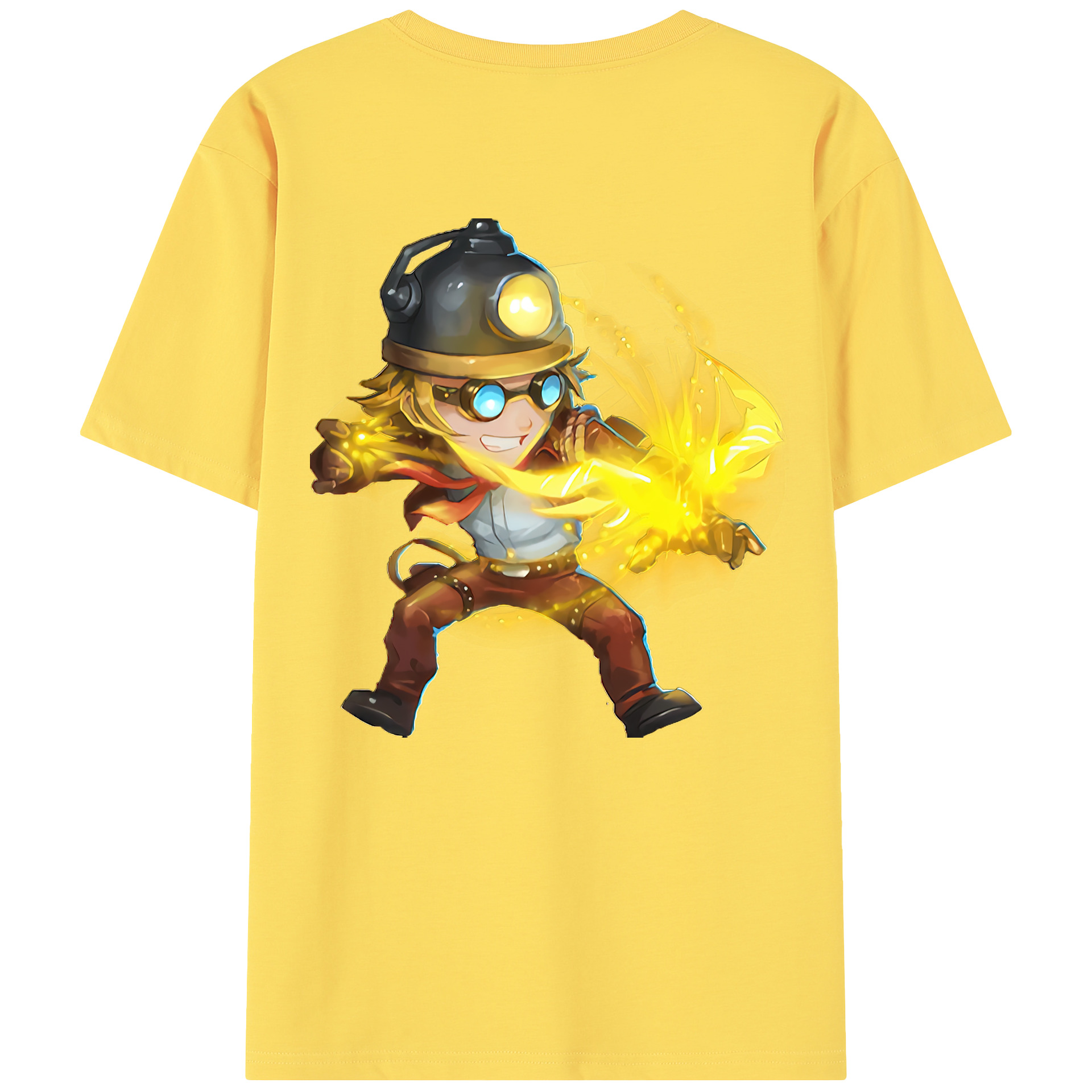 リーグ・オブ・レジェンド League of Legends LOL 綿100％半袖Tシャツ（背面プリント）