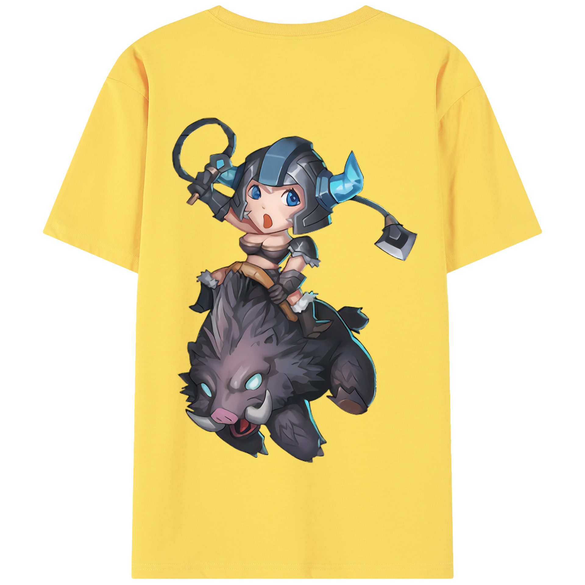 リーグ・オブ・レジェンド League of Legends LOL 綿100％半袖Tシャツ（背面プリント）