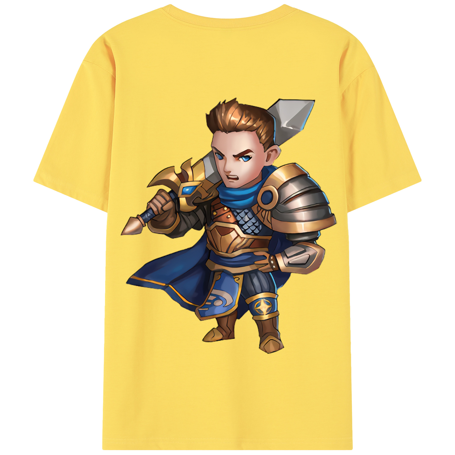 リーグ・オブ・レジェンド League of Legends LOL 綿100％半袖Tシャツ（背面プリント）