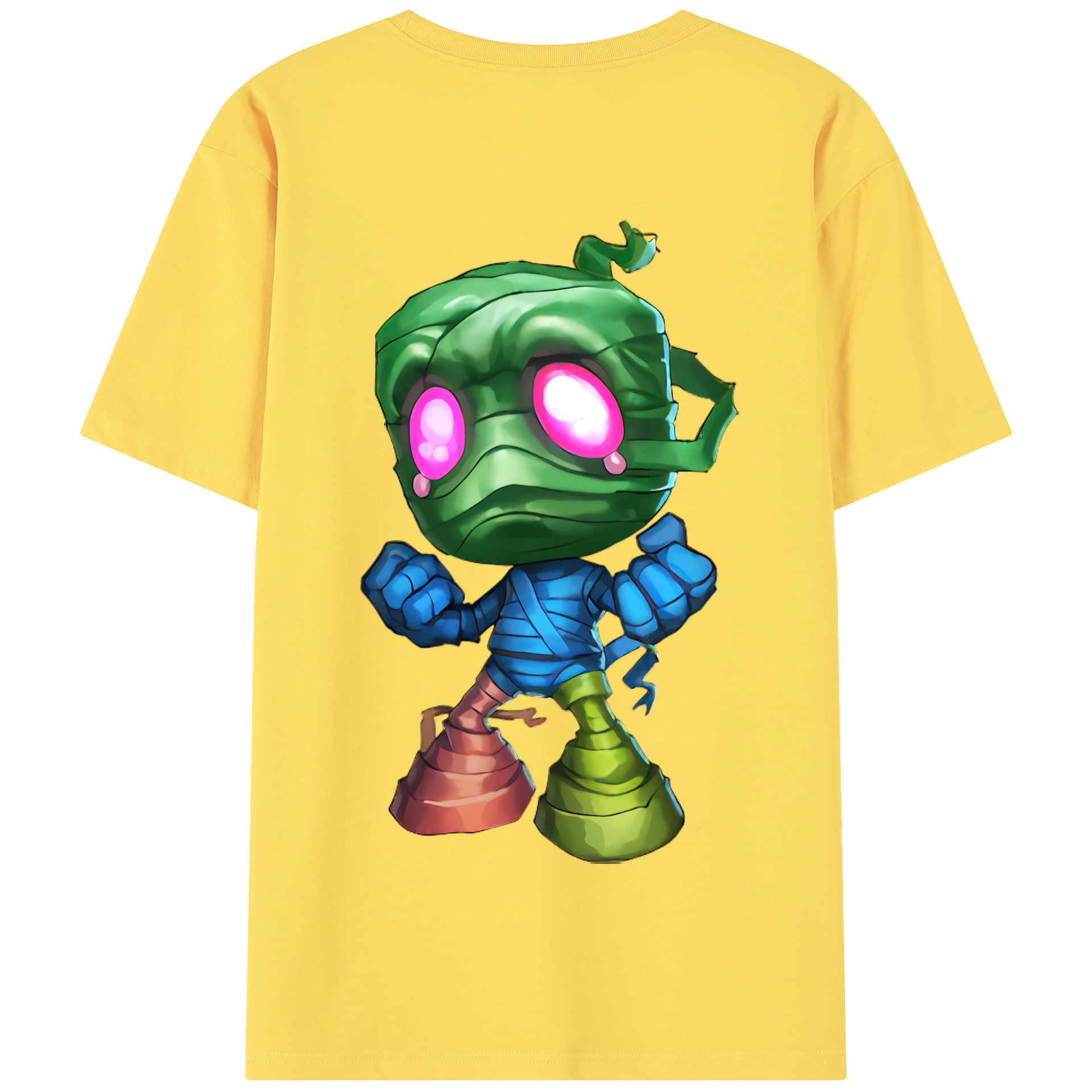 リーグ・オブ・レジェンド League of Legends LOL 綿100％半袖Tシャツ（背面プリント）
