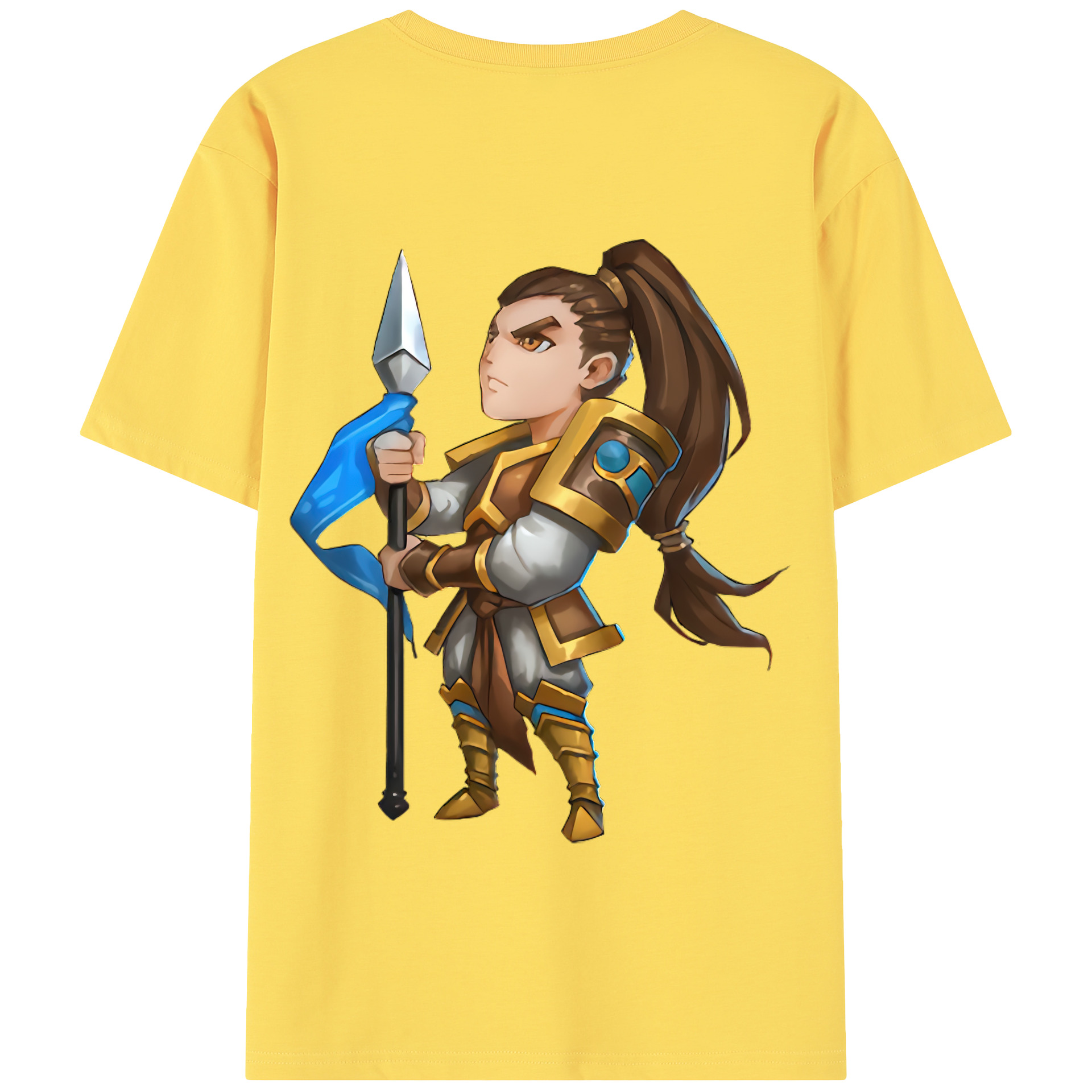 リーグ・オブ・レジェンド League of Legends LOL 綿100％半袖Tシャツ（背面プリント）