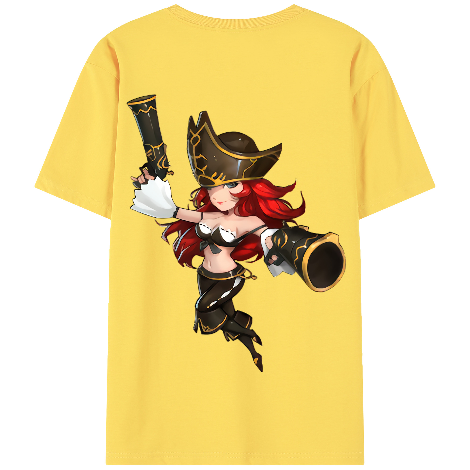 リーグ・オブ・レジェンド League of Legends LOL 綿100％半袖Tシャツ（背面プリント）