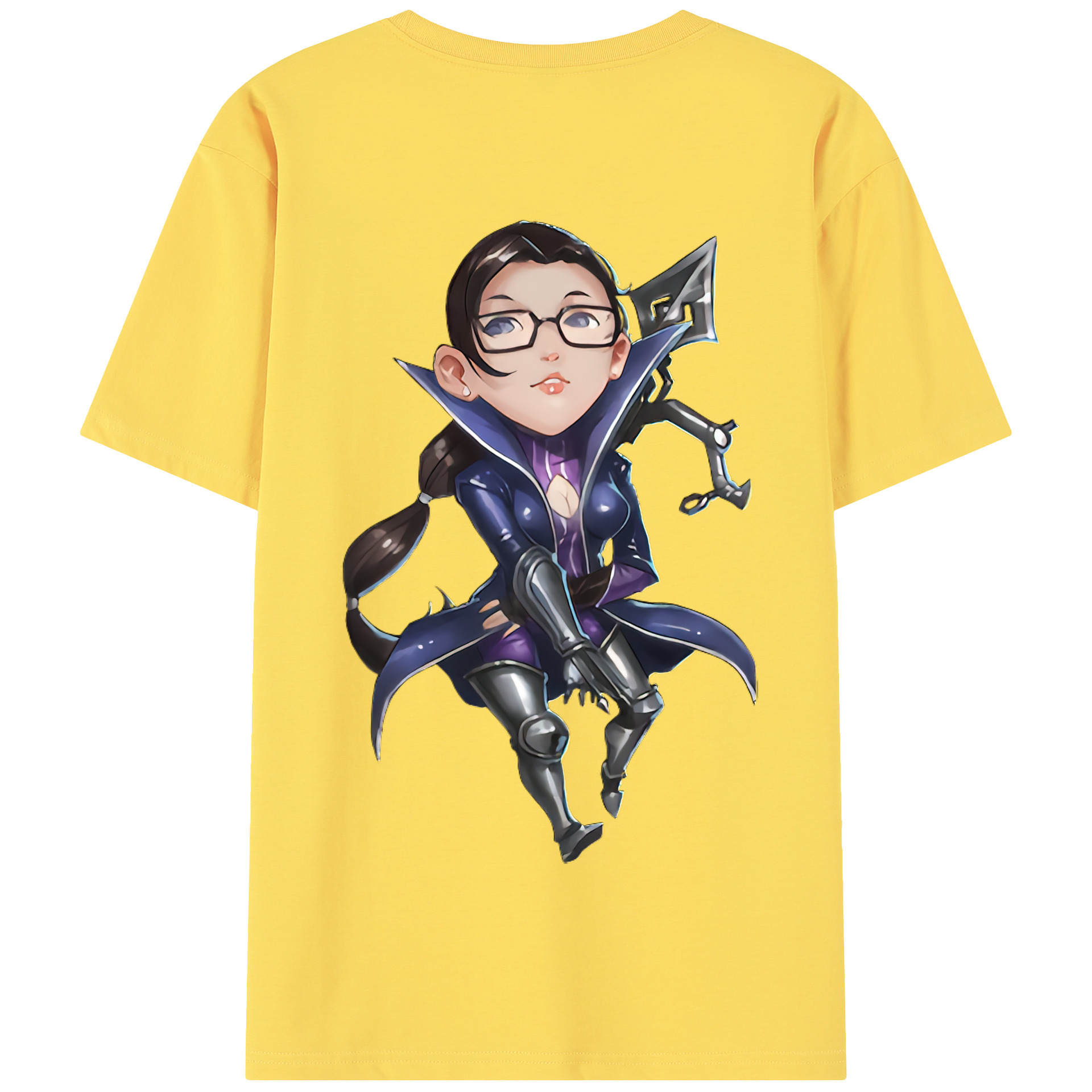 リーグ・オブ・レジェンド League of Legends LOL 綿100％半袖Tシャツ（背面プリント）