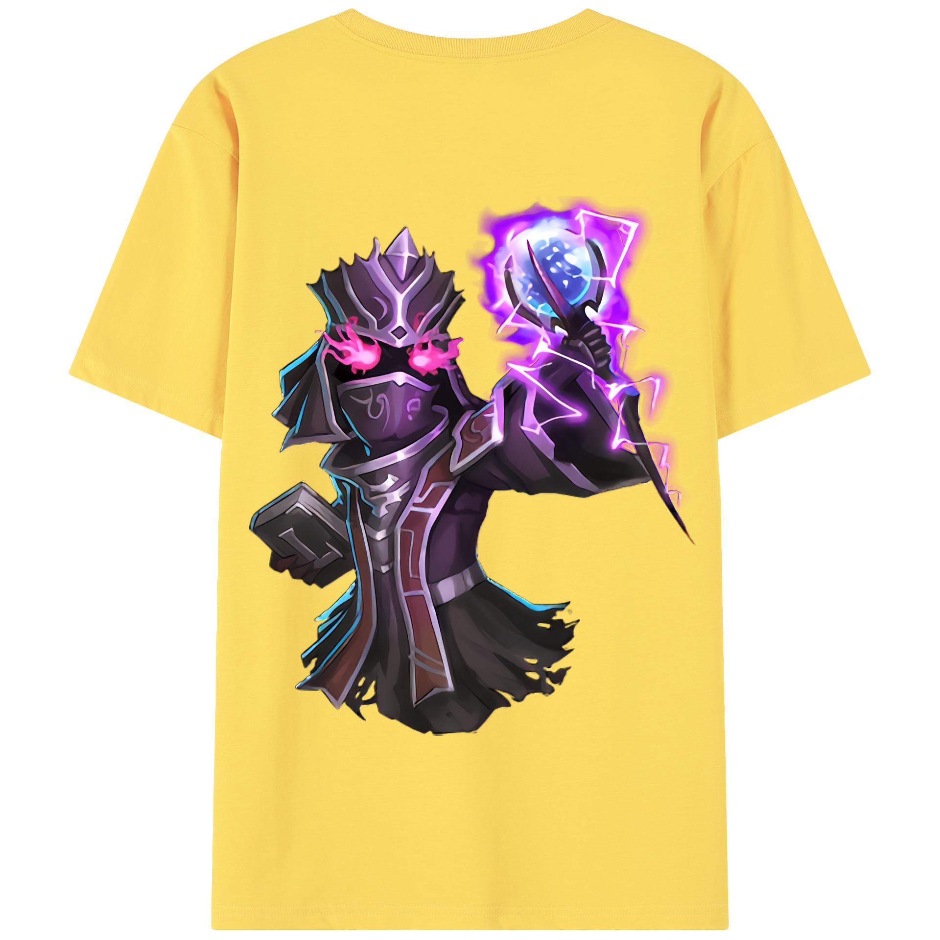 （画像用） リーグ・オブ・レジェンド League of Legends LOL 綿100％半袖Tシャツ（背面プリント）
