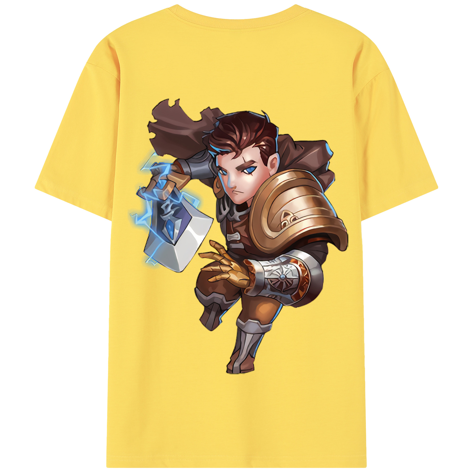 リーグ・オブ・レジェンド League of Legends LOL 綿100％半袖Tシャツ（背面プリント）
