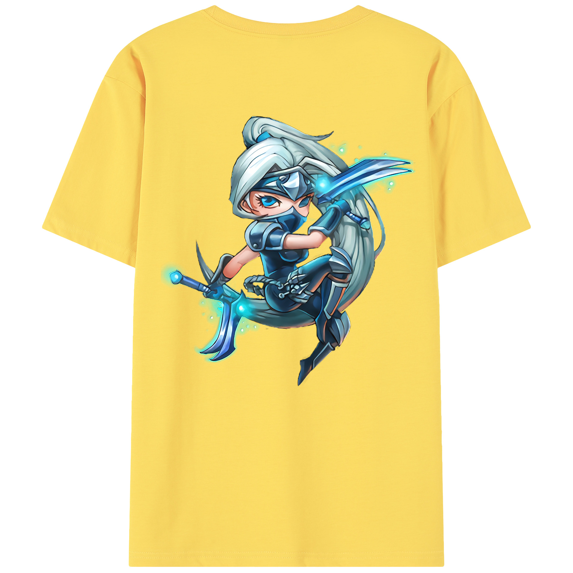 リーグ・オブ・レジェンド League of Legends LOL 綿100％半袖Tシャツ（背面プリント）