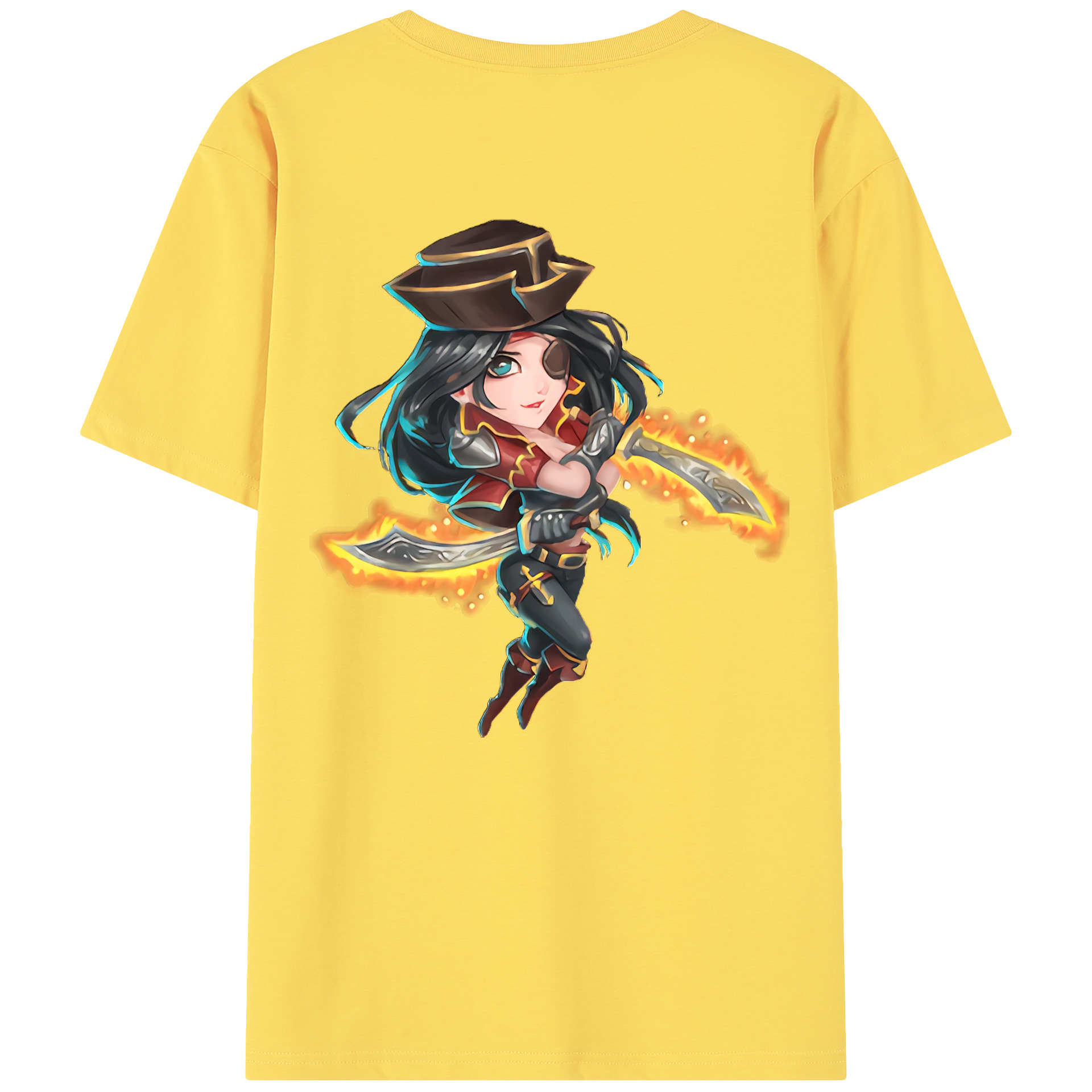リーグ・オブ・レジェンド League of Legends LOL 綿100％半袖Tシャツ（背面プリント）