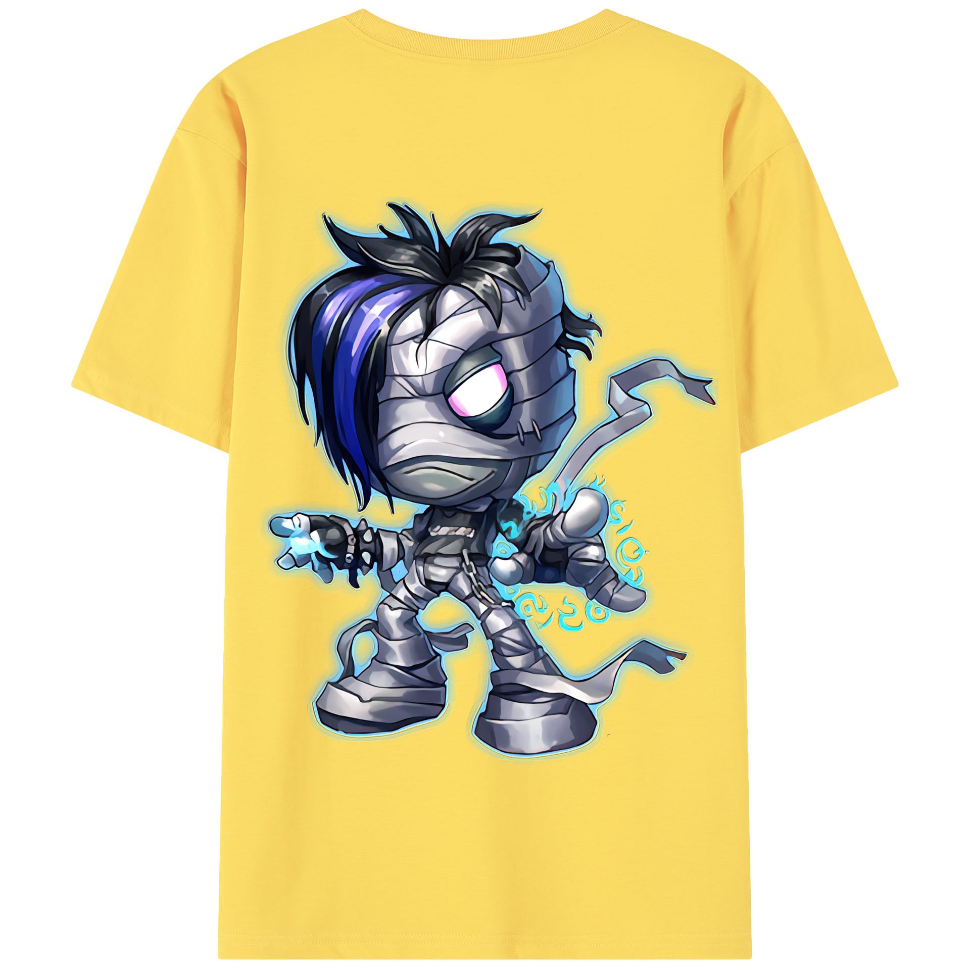 リーグ・オブ・レジェンド League of Legends LOL 綿100％半袖Tシャツ（背面プリント）