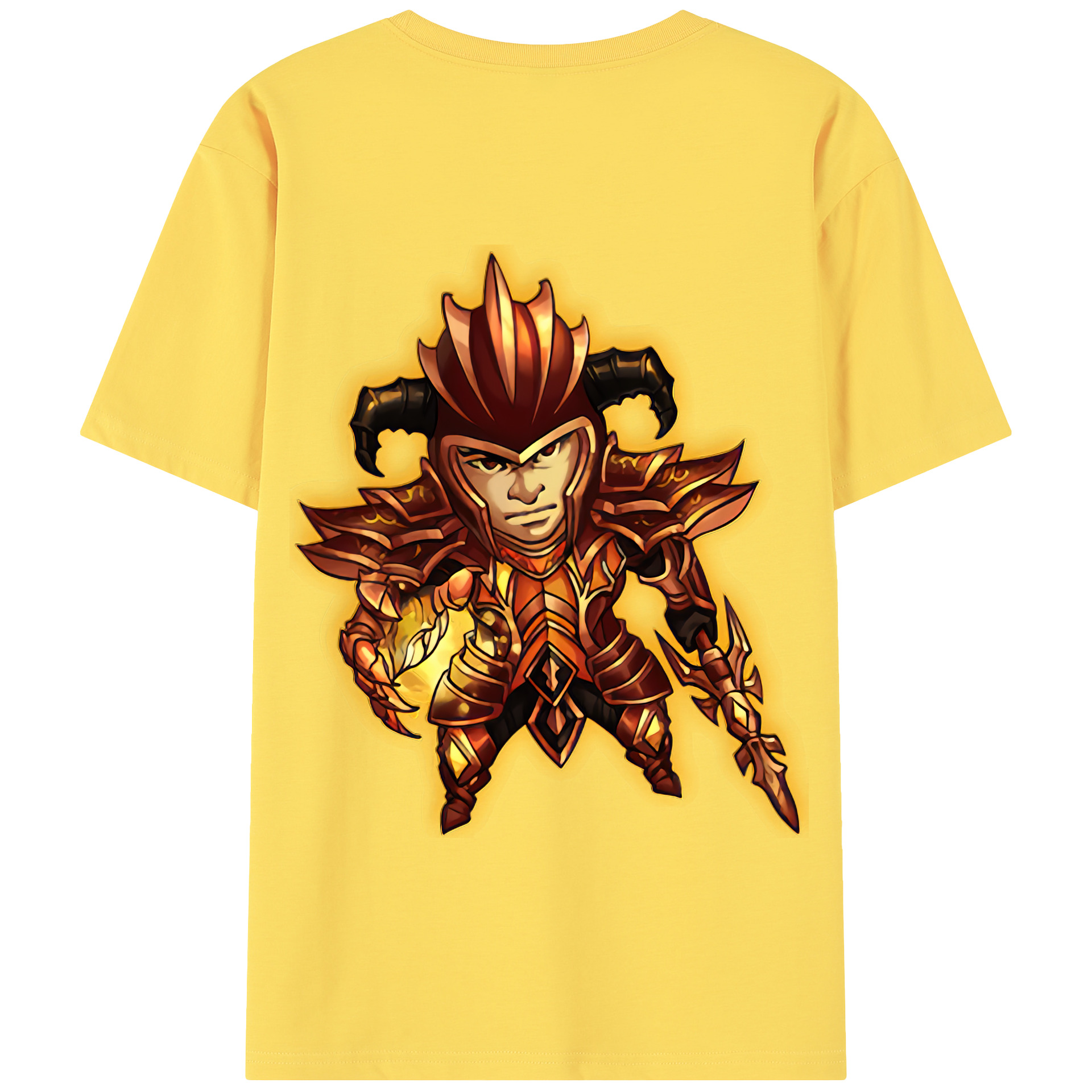 リーグ・オブ・レジェンド League of Legends LOL 綿100％半袖Tシャツ（背面プリント）