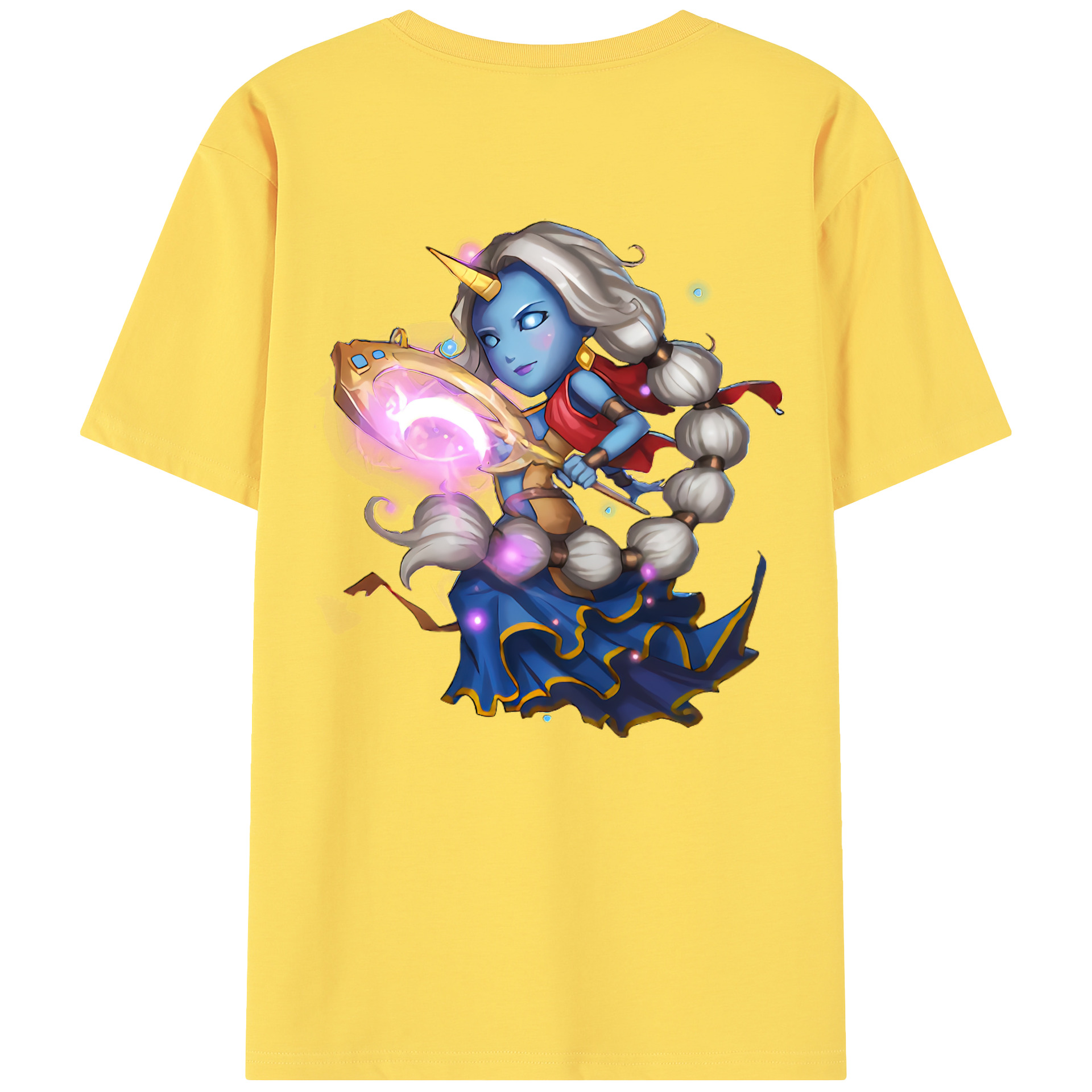 リーグ・オブ・レジェンド League of Legends LOL 綿100％半袖Tシャツ（背面プリント）
