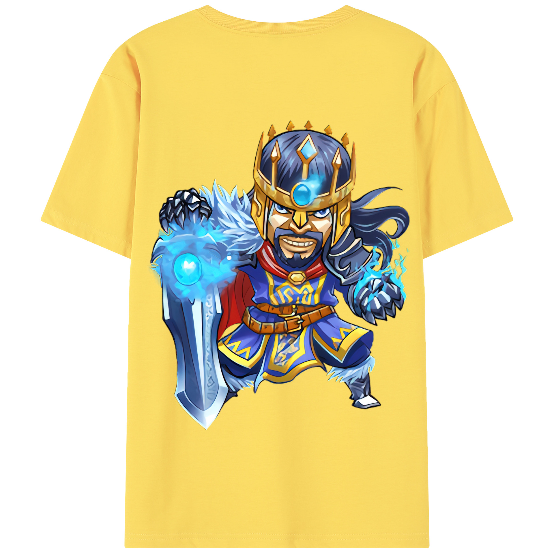 リーグ・オブ・レジェンド League of Legends LOL 綿100％半袖Tシャツ（背面プリント）