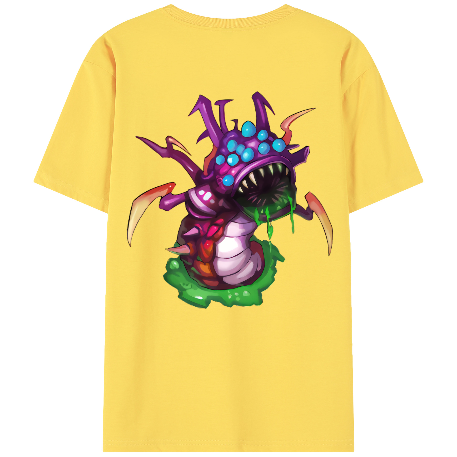 リーグ・オブ・レジェンド League of Legends LOL 綿100％半袖Tシャツ（背面プリント）