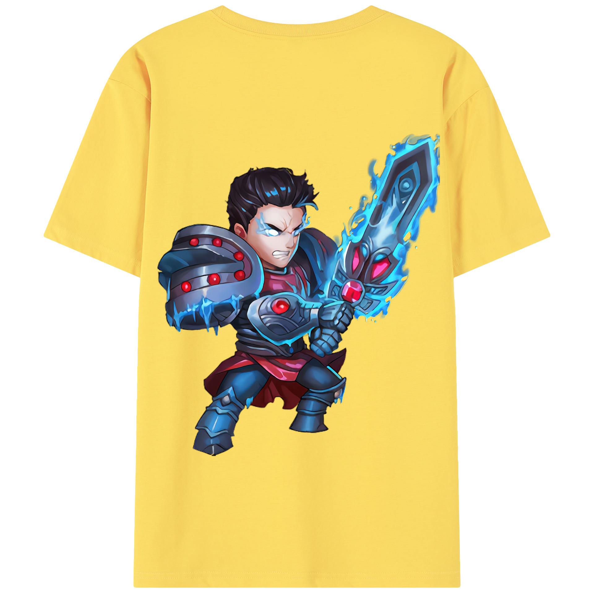 リーグ・オブ・レジェンド League of Legends LOL 綿100％半袖Tシャツ（背面プリント）