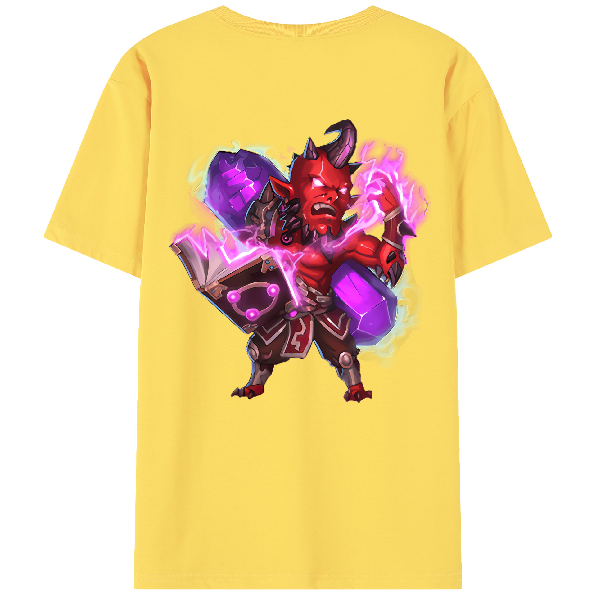 リーグ・オブ・レジェンド League of Legends LOL 綿100％半袖Tシャツ（背面プリント）
