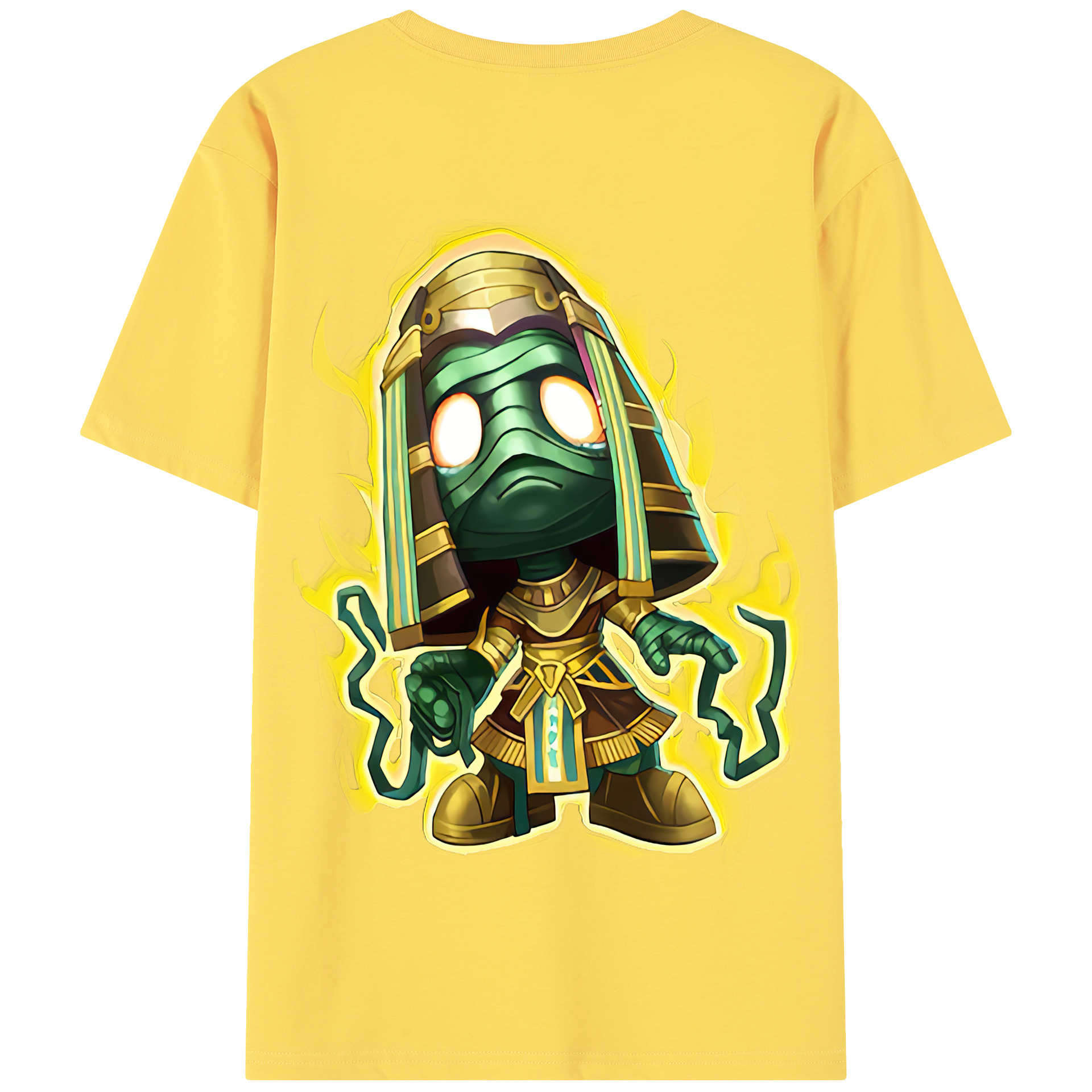 リーグ・オブ・レジェンド League of Legends LOL 綿100％半袖Tシャツ（背面プリント）