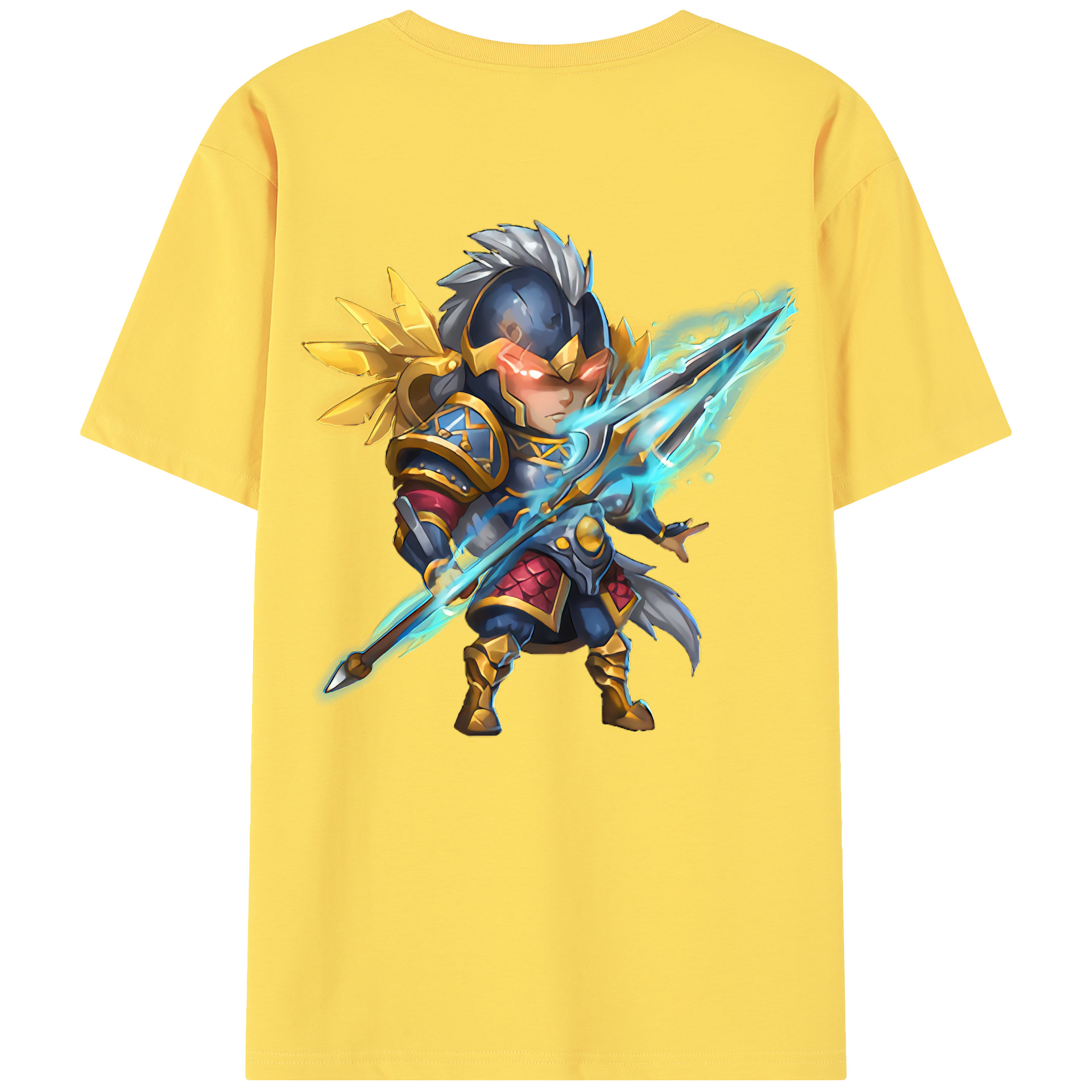 リーグ・オブ・レジェンド League of Legends LOL 綿100％半袖Tシャツ（背面プリント）