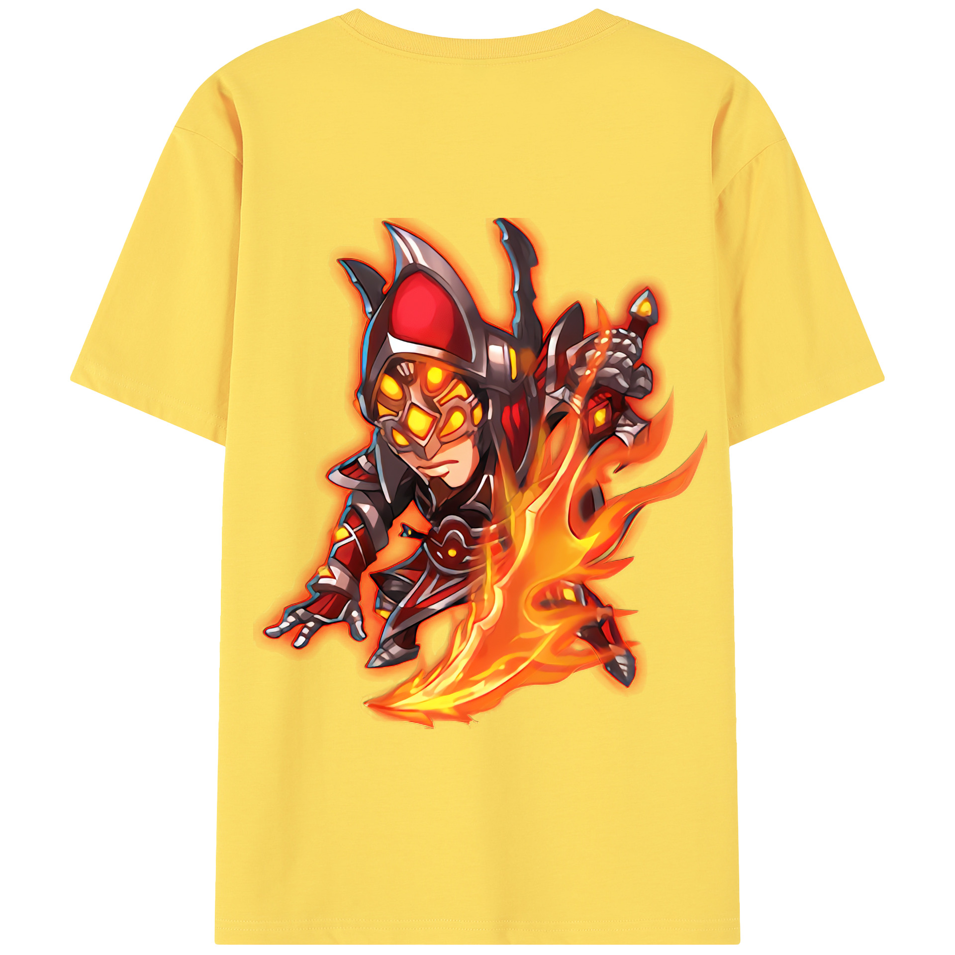 リーグ・オブ・レジェンド League of Legends LOL 綿100％半袖Tシャツ（背面プリント）