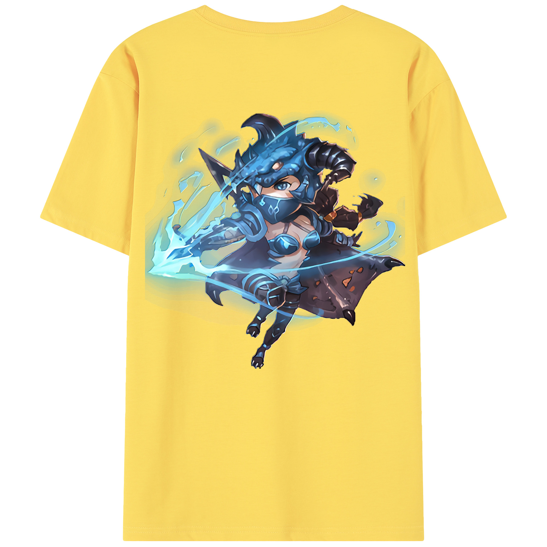 リーグ・オブ・レジェンド League of Legends LOL 綿100％半袖Tシャツ（背面プリント）