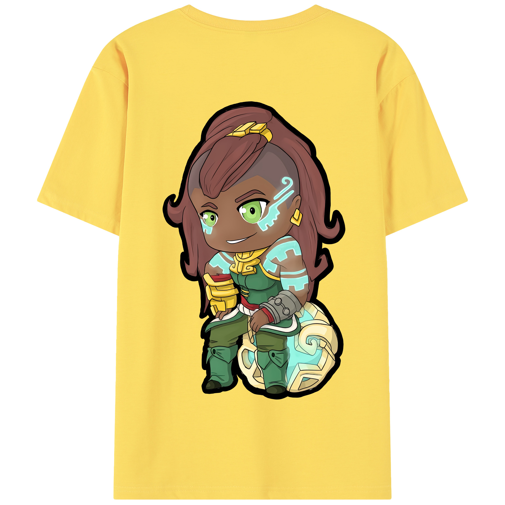 リーグ・オブ・レジェンド League of Legends LOL 綿100％半袖Tシャツ（背面プリント）