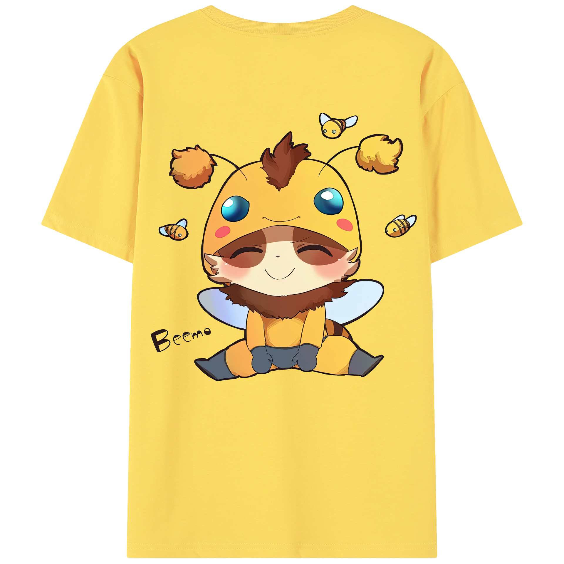 リーグ・オブ・レジェンド League of Legends LOL 綿100％半袖Tシャツ（背面プリント）