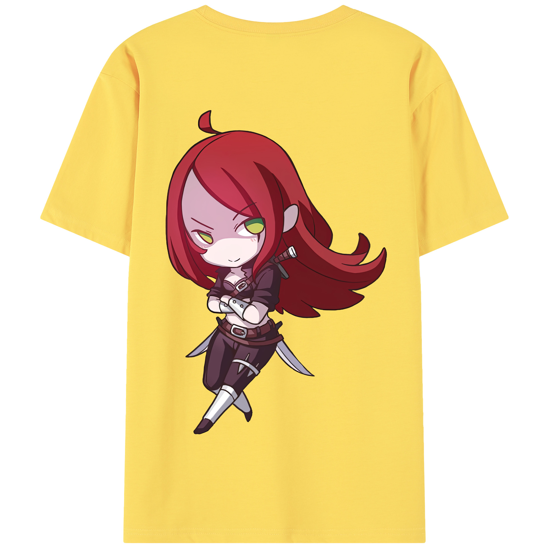 リーグ・オブ・レジェンド League of Legends LOL 綿100％半袖Tシャツ（背面プリント）