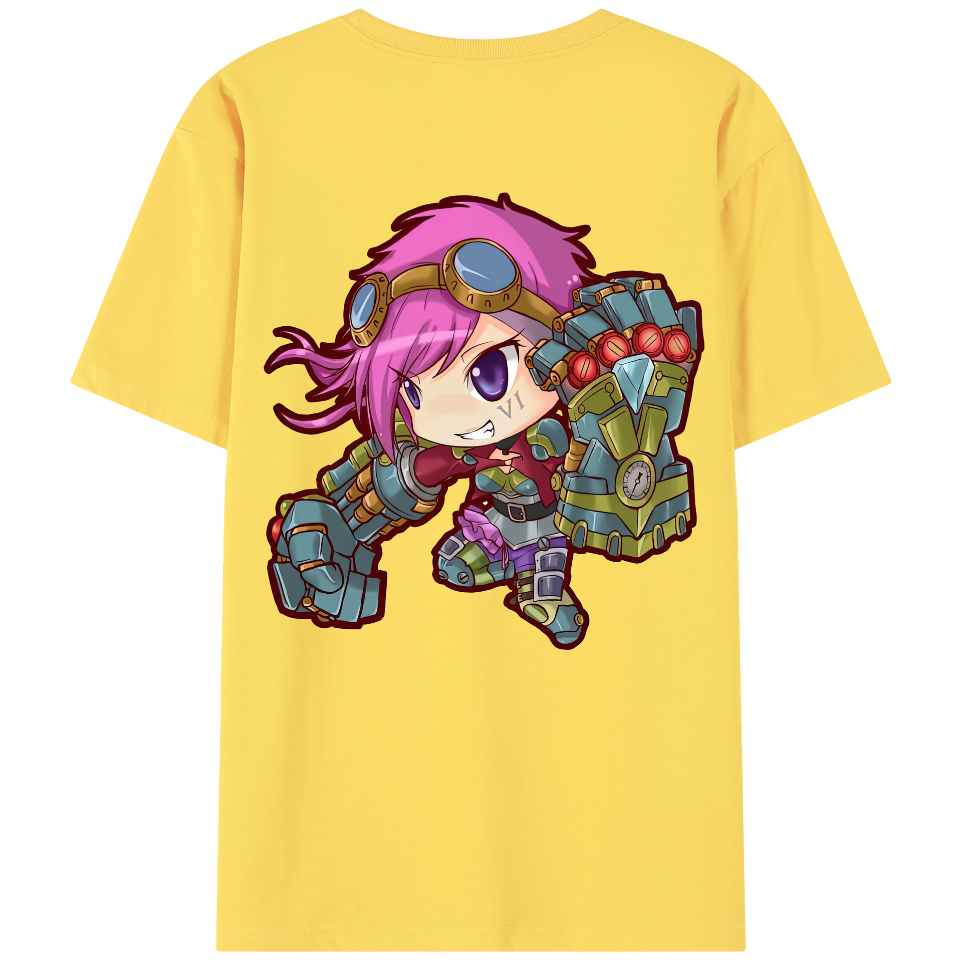 リーグ・オブ・レジェンド League of Legends LOL 綿100％半袖Tシャツ（背面プリント）