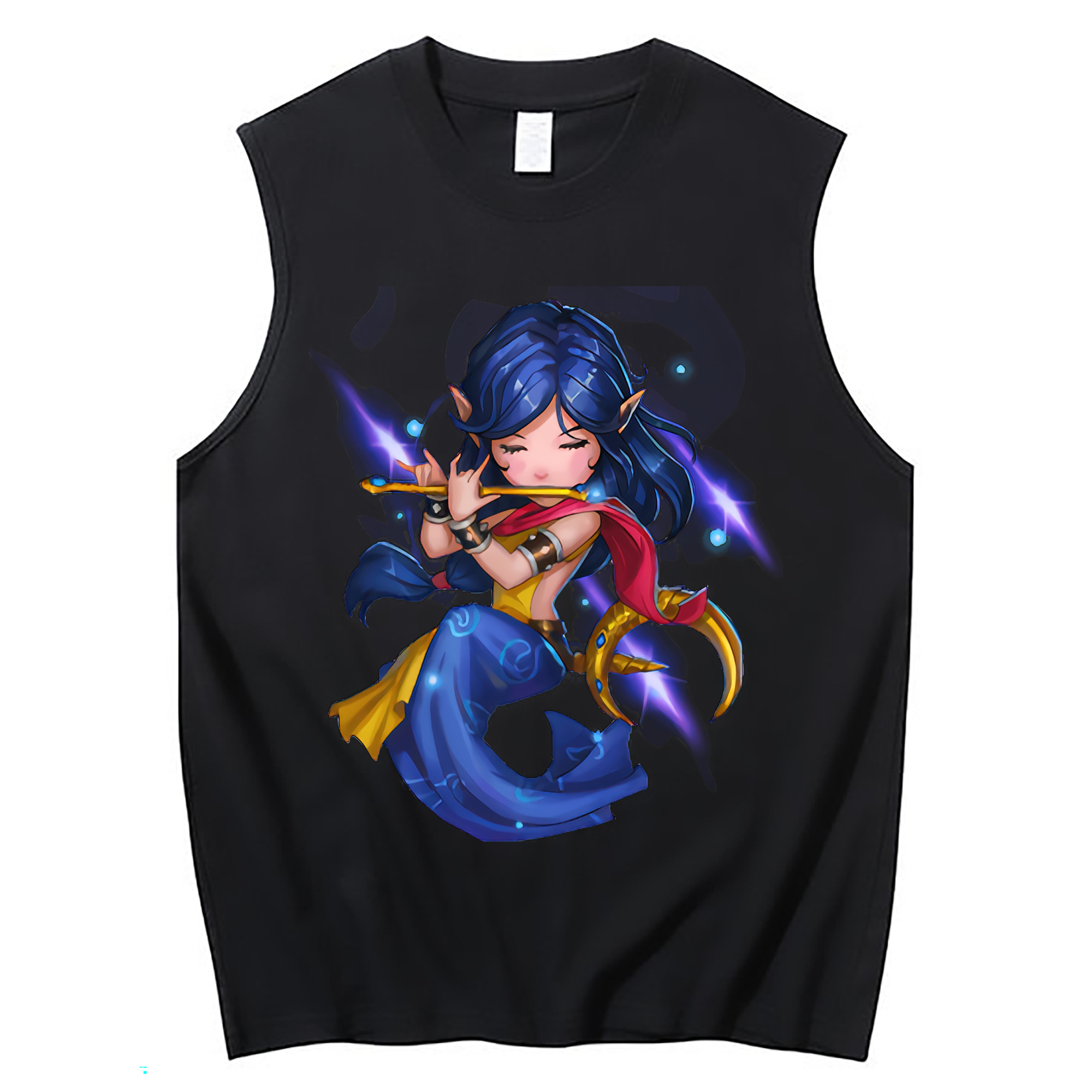 （画像用） リーグ・オブ・レジェンド League of Legends LOL コットン100％タンクトップ（フロントプリント）