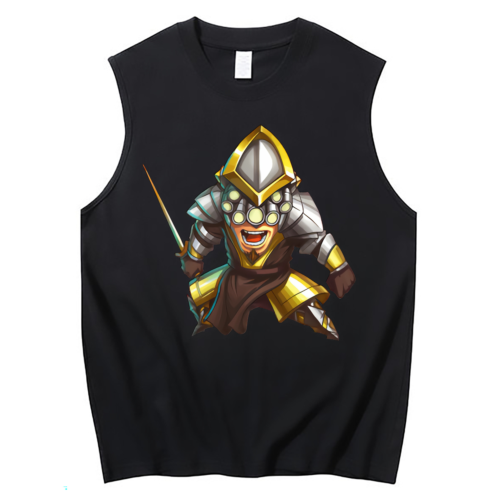 （画像用） リーグ・オブ・レジェンド League of Legends LOL コットン100％タンクトップ（フロントプリント）