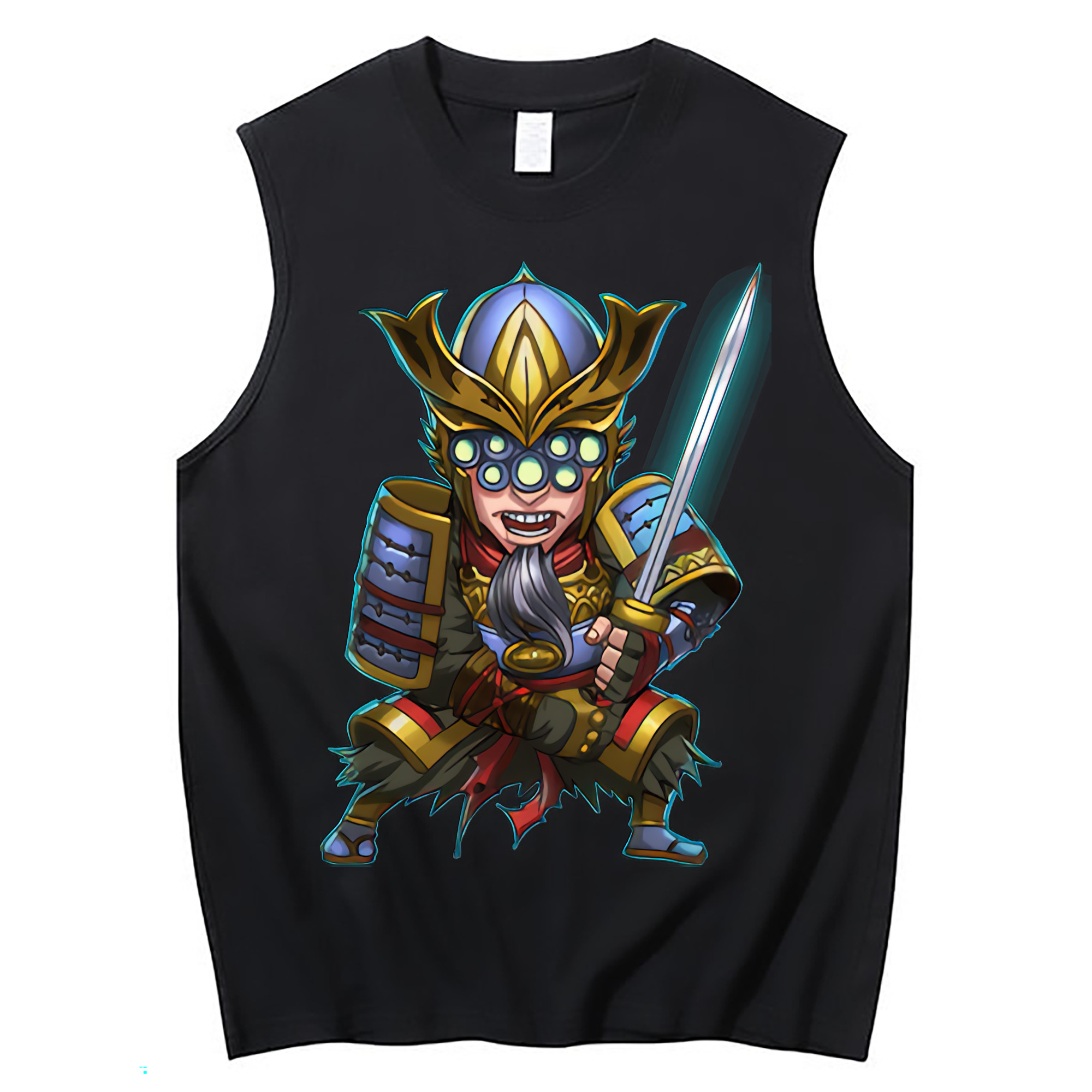 （画像用） リーグ・オブ・レジェンド League of Legends LOL コットン100％タンクトップ（フロントプリント）
