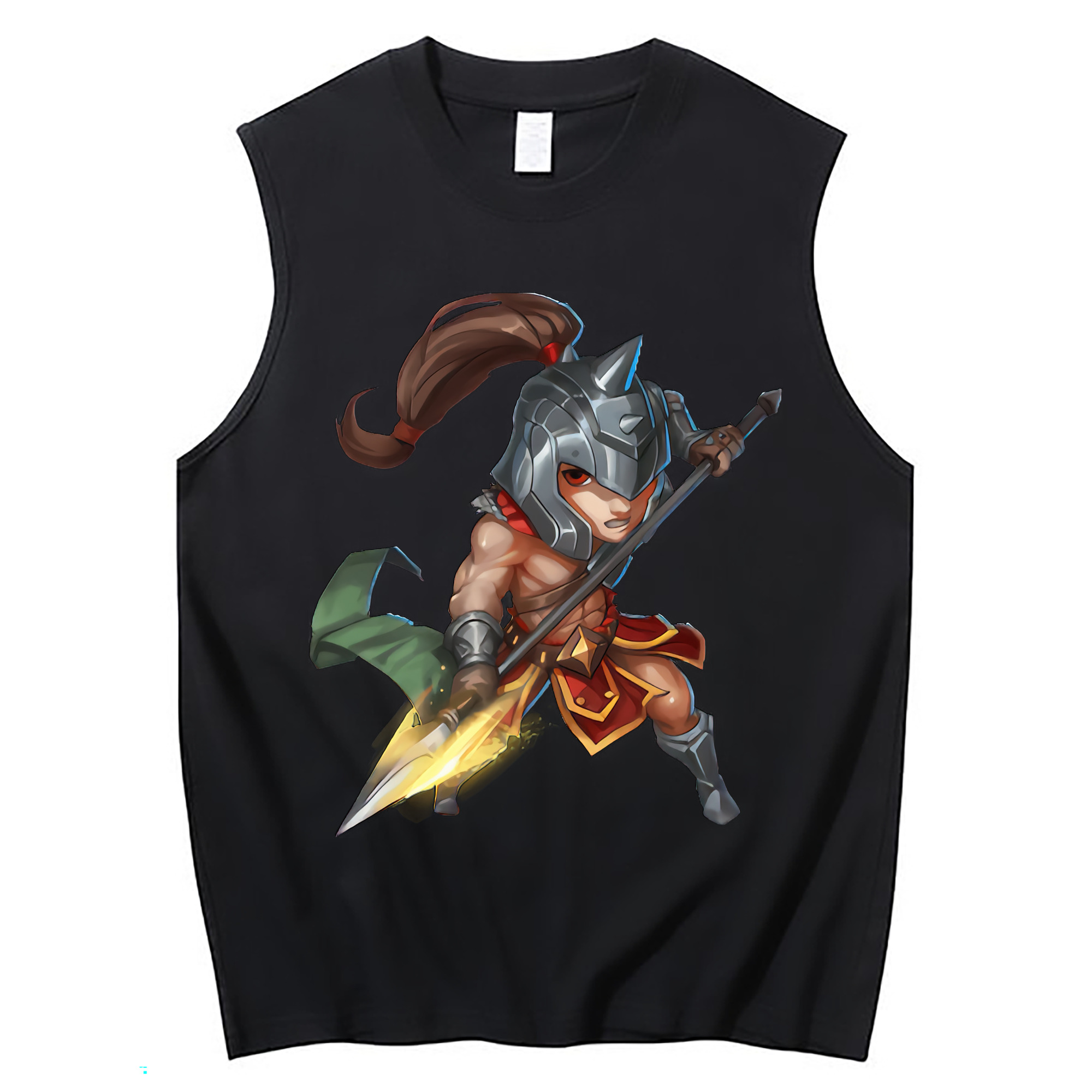 （画像用） リーグ・オブ・レジェンド League of Legends LOL コットン100％タンクトップ（フロントプリント）