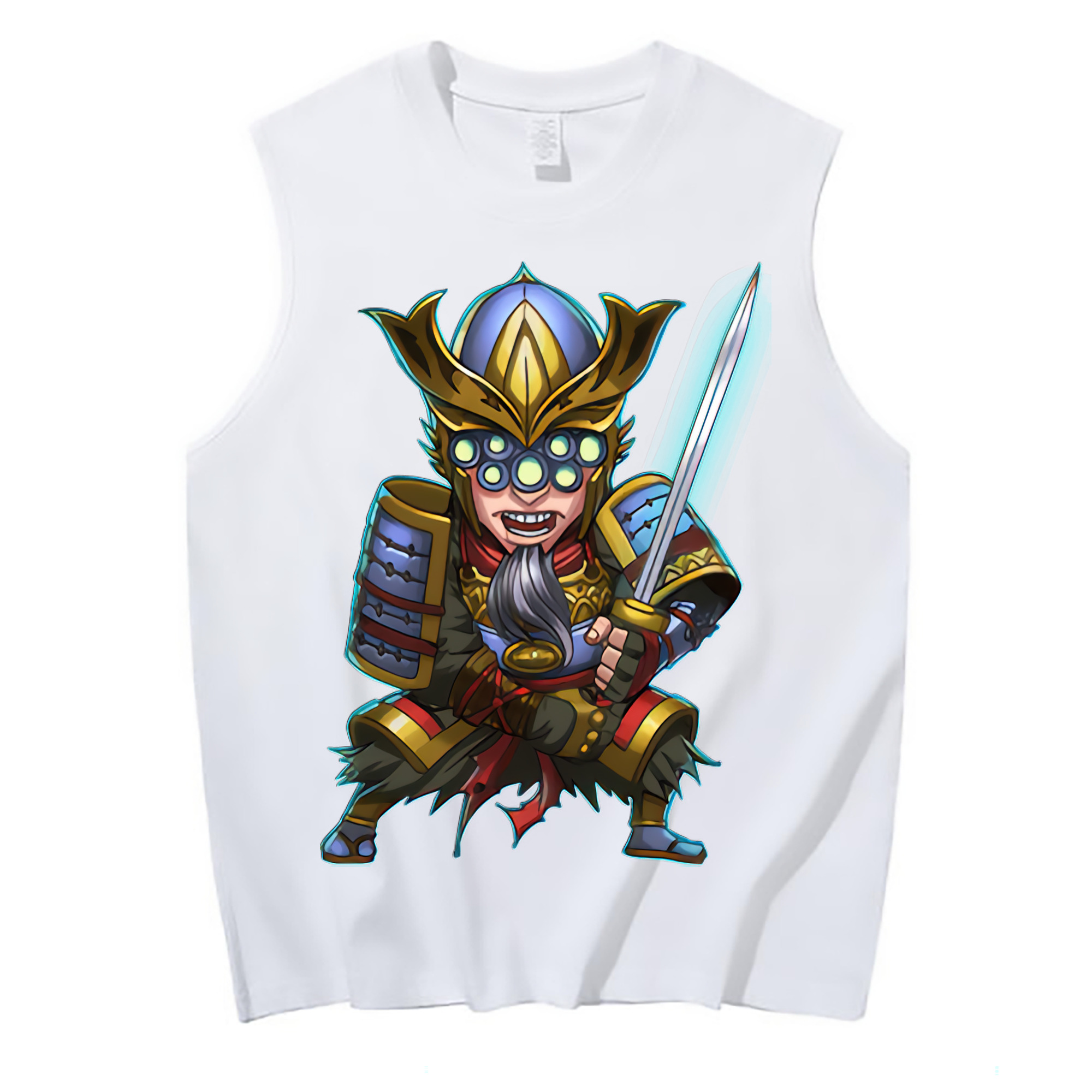 （画像用） リーグ・オブ・レジェンド League of Legends LOL コットン100％タンクトップ（フロントプリント）