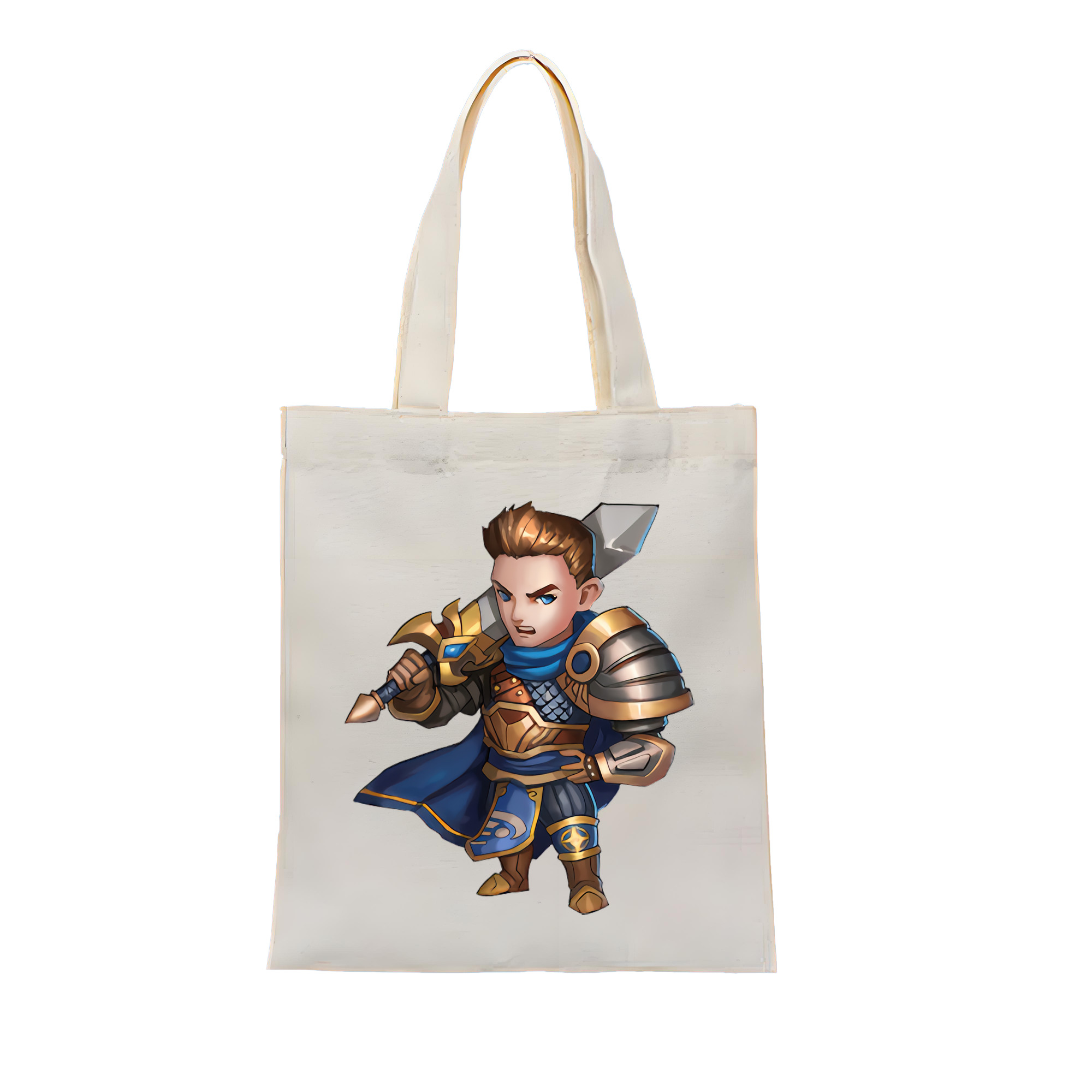 （画像用） リーグ・オブ・レジェンド League of Legends LOL 縦型キャンバス生地手提げバッグ　トートバッグ
