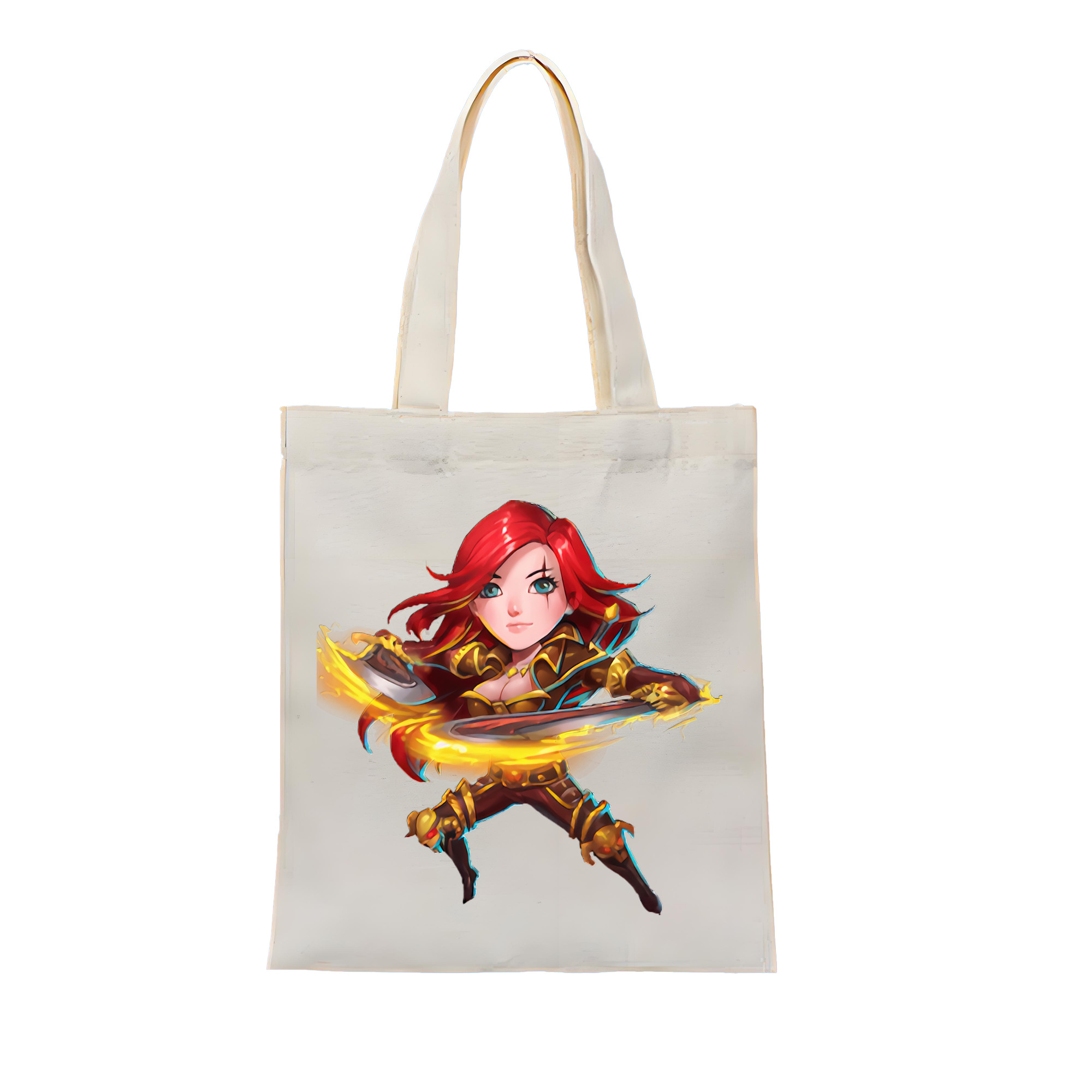 （画像用） リーグ・オブ・レジェンド League of Legends LOL 縦型キャンバス生地手提げバッグ　トートバッグ