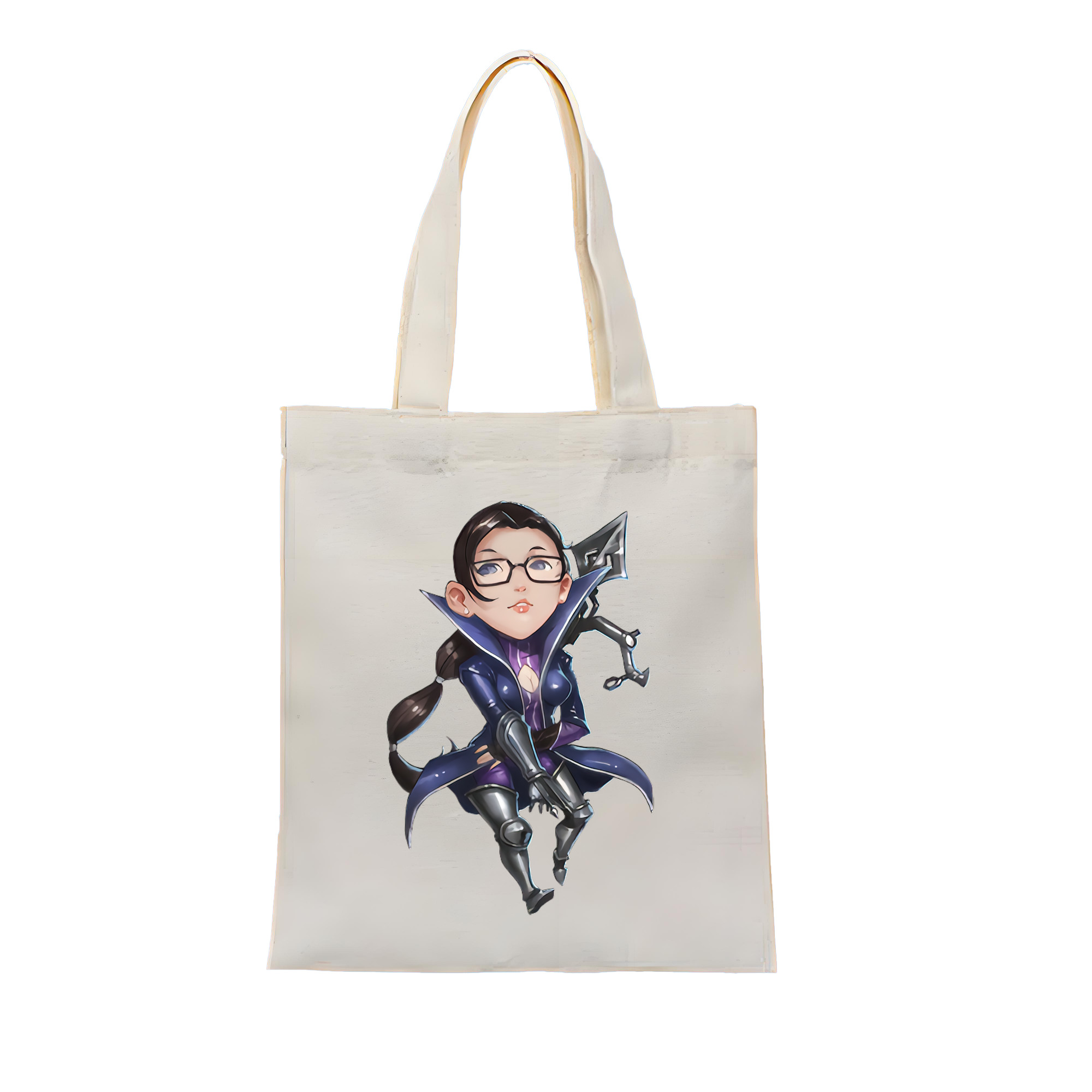 （画像用） リーグ・オブ・レジェンド League of Legends LOL 縦型キャンバス生地手提げバッグ　トートバッグ