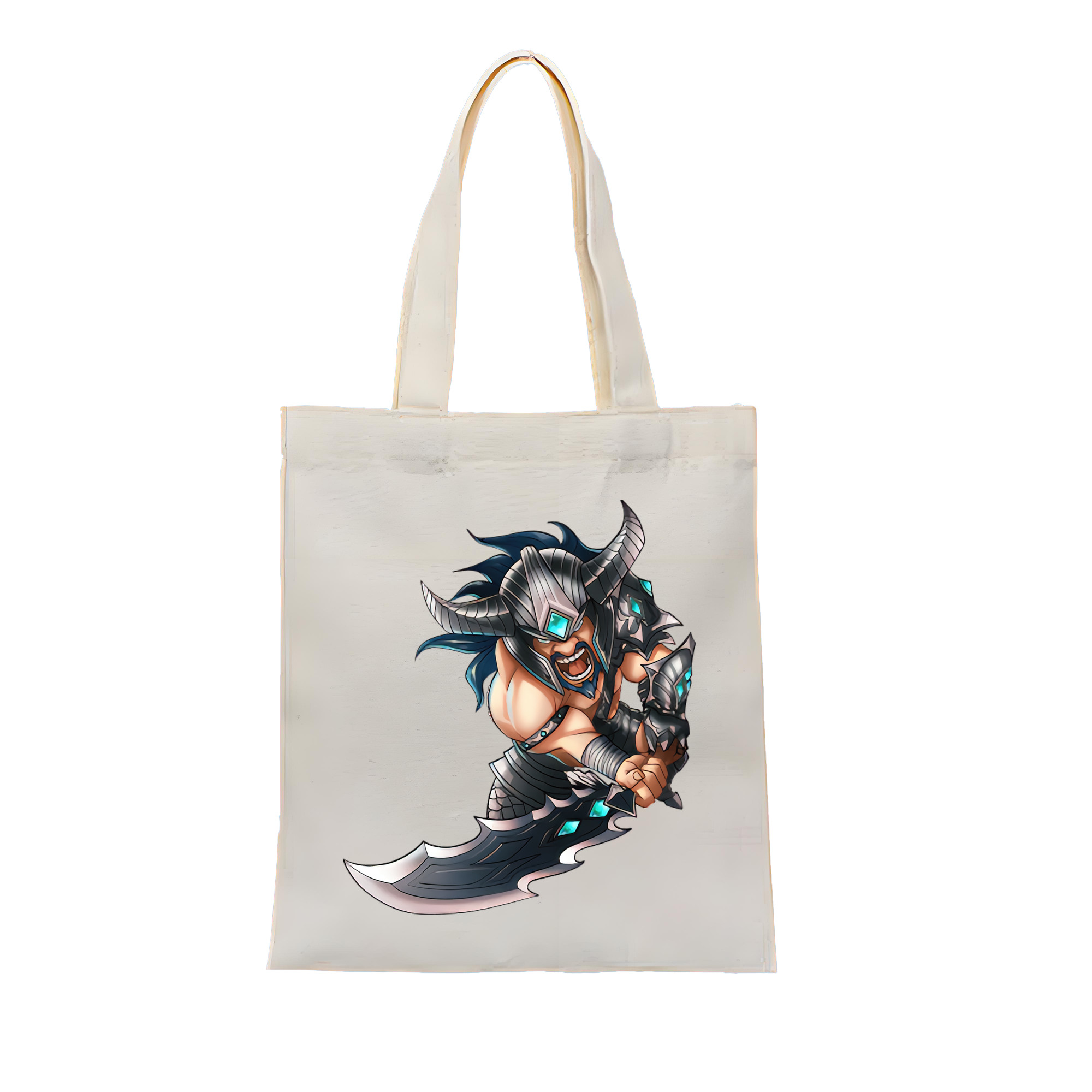 （画像用） リーグ・オブ・レジェンド League of Legends LOL 縦型キャンバス生地手提げバッグ　トートバッグ